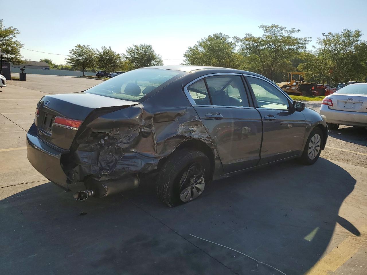 2012 Honda Accord Lx Gray vin: 1HGCP2F35CA013218