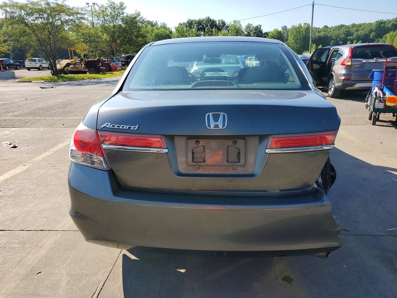 2012 Honda Accord Lx Gray vin: 1HGCP2F35CA013218