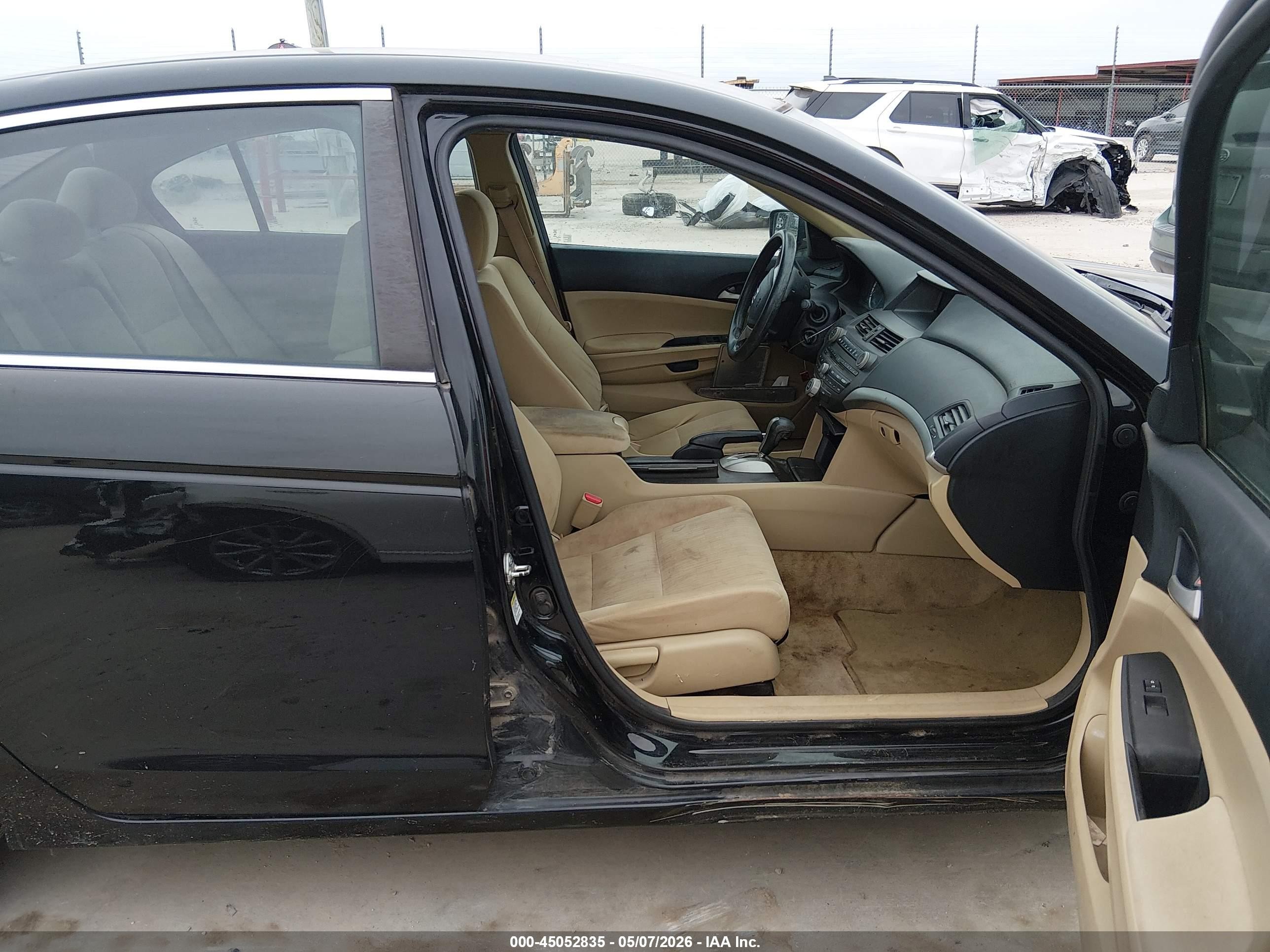 2012 Honda Accord 2.4 Lx Black vin: 1HGCP2F35CA016264