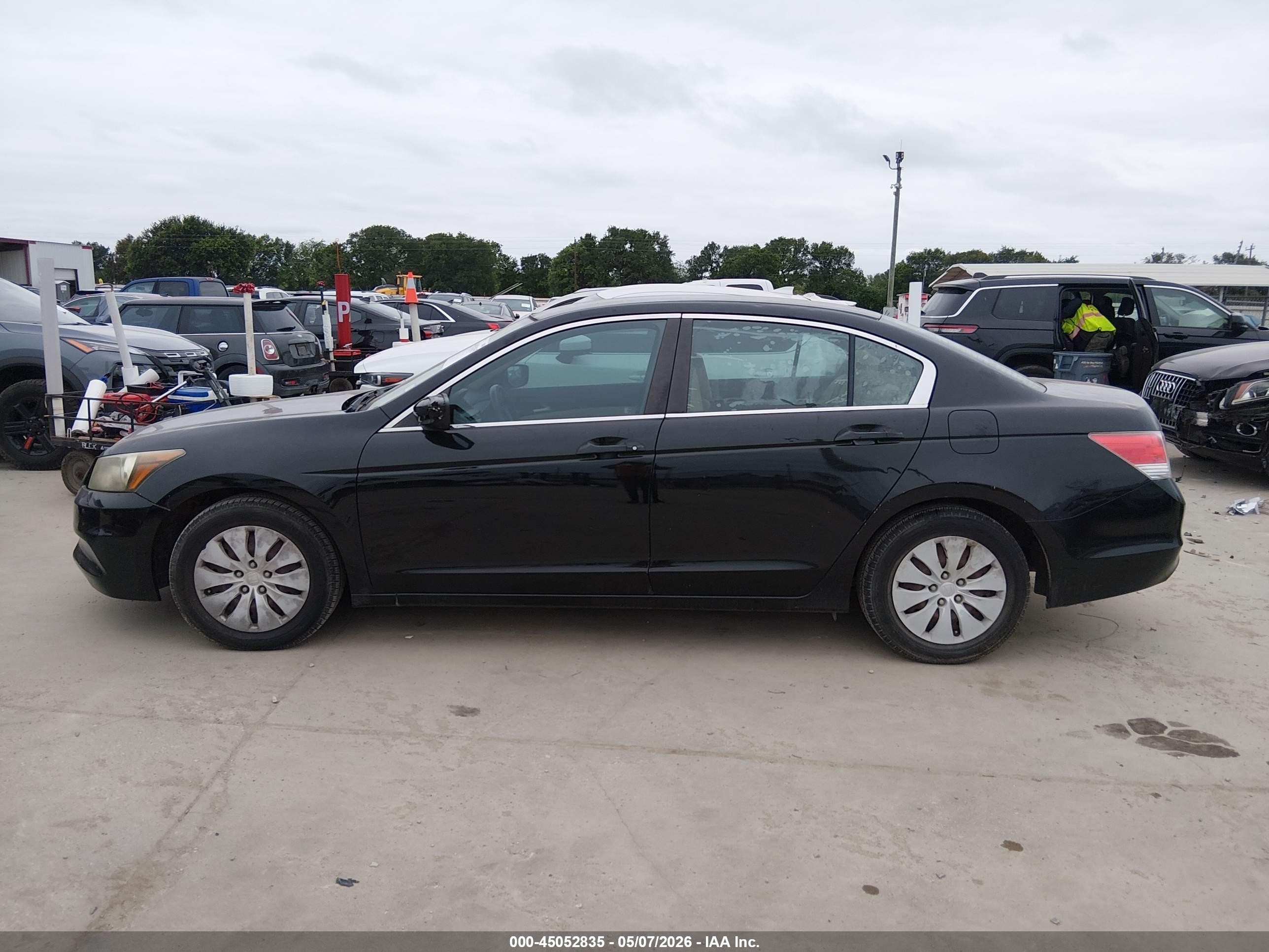 2012 Honda Accord 2.4 Lx Black vin: 1HGCP2F35CA016264
