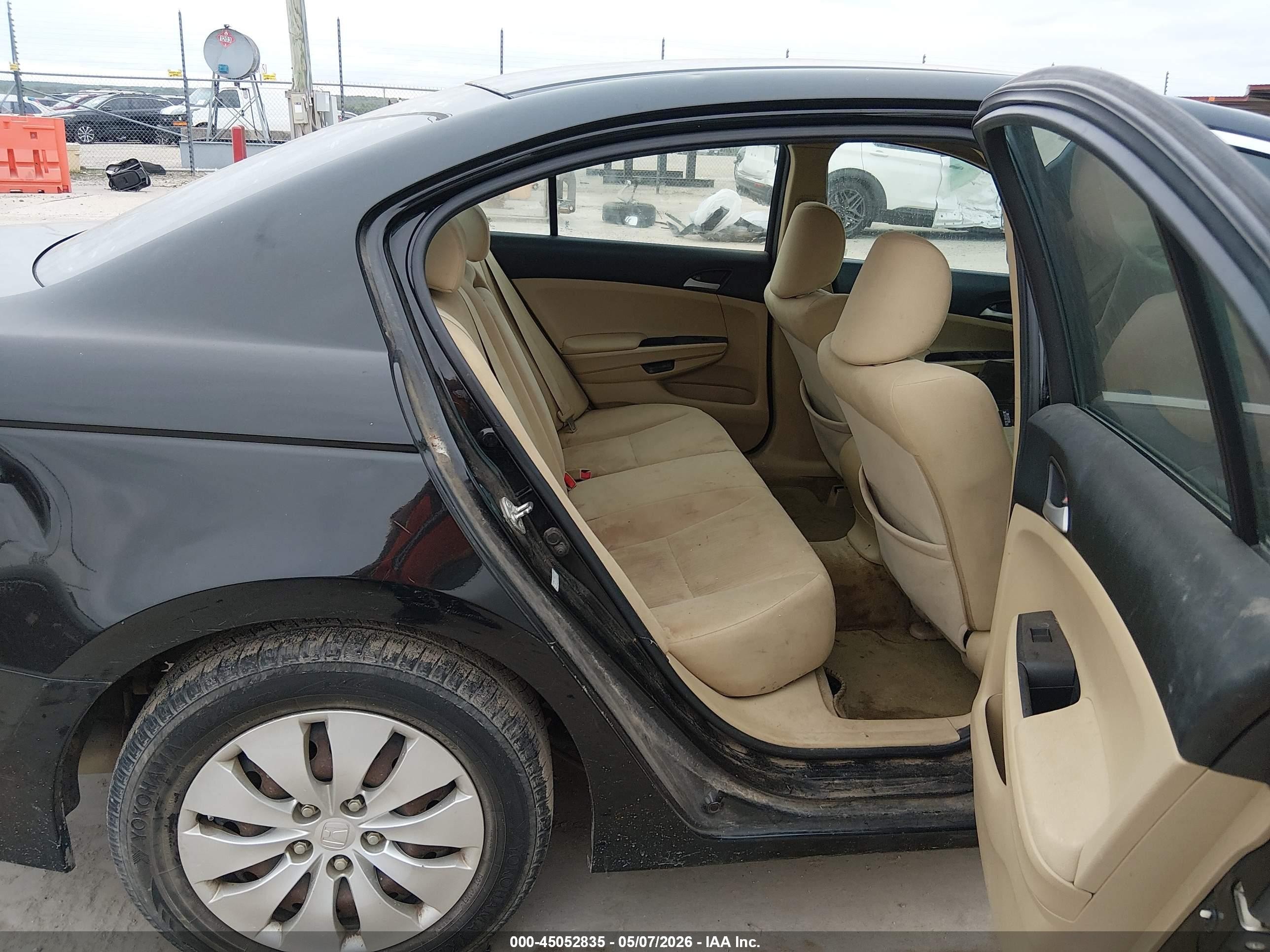 2012 Honda Accord 2.4 Lx Black vin: 1HGCP2F35CA016264