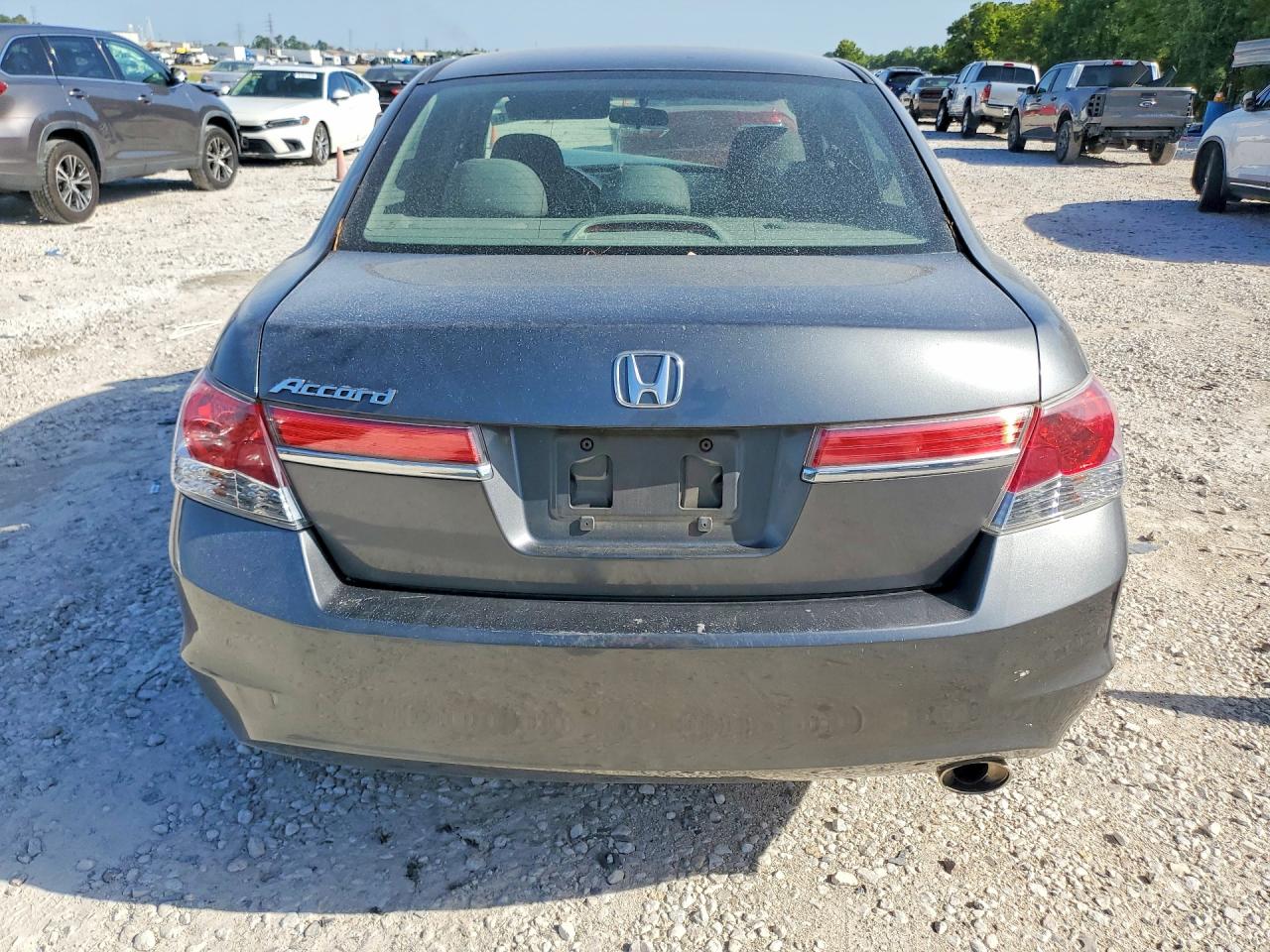 2012 Honda Accord Lx Gray vin: 1HGCP2F35CA037924