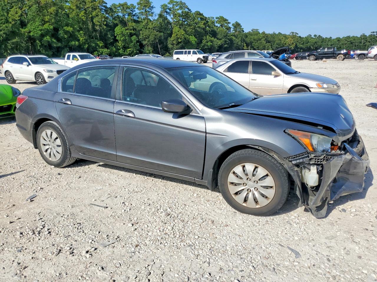 2012 Honda Accord Lx Gray vin: 1HGCP2F35CA037924