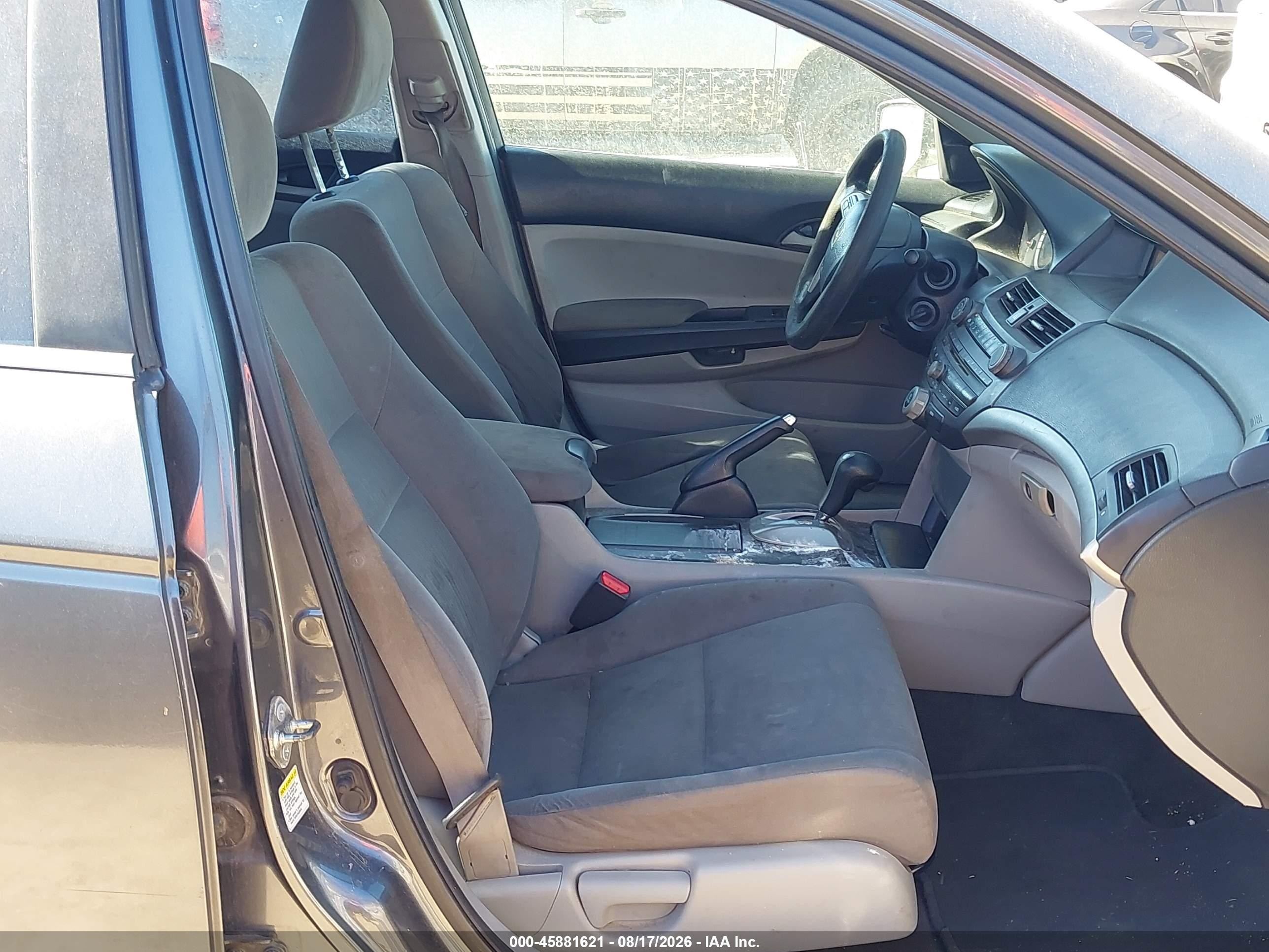2012 Honda Accord 2.4 Lx Gray vin: 1HGCP2F35CA062192