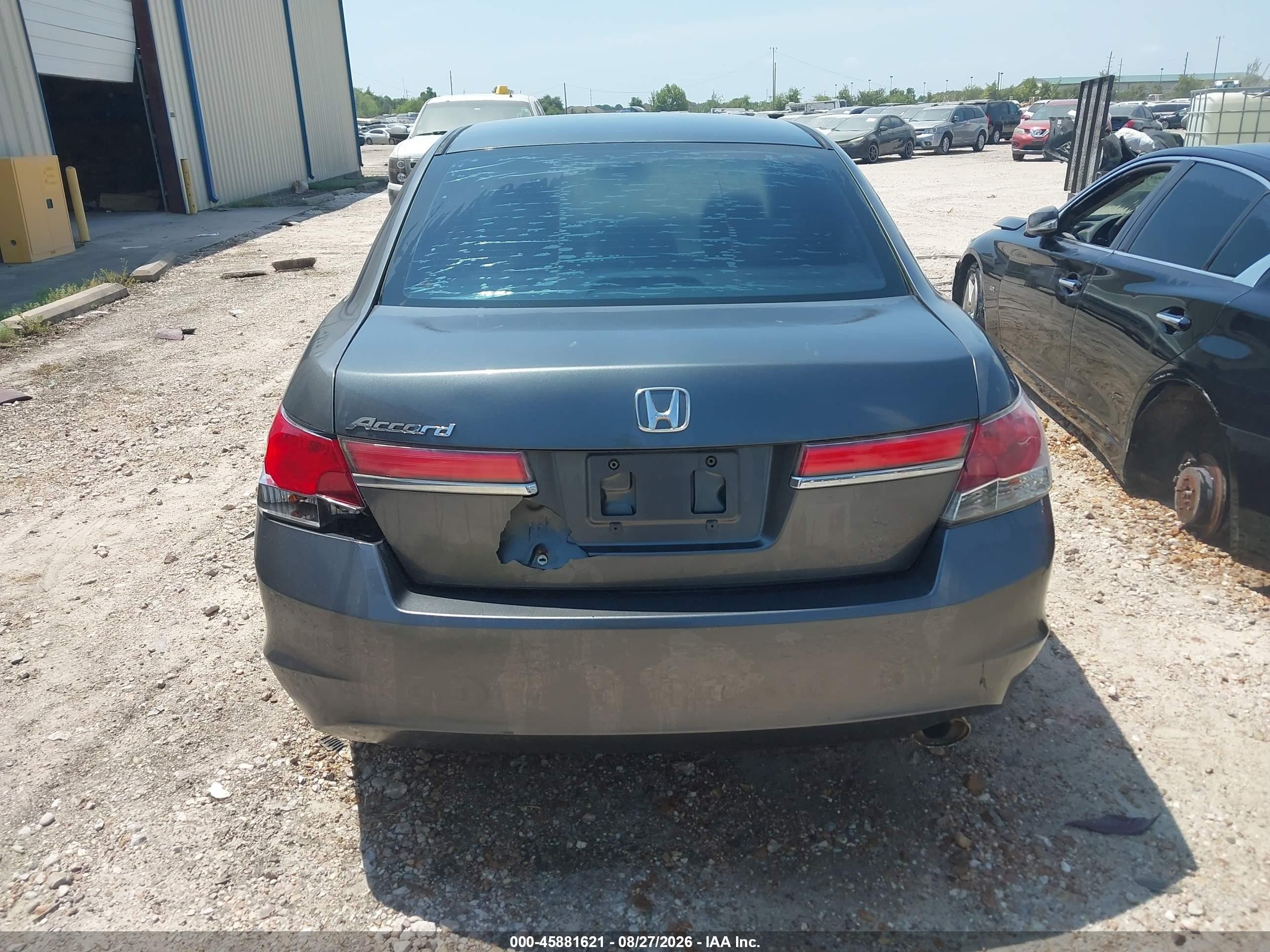 2012 Honda Accord 2.4 Lx Gray vin: 1HGCP2F35CA062192