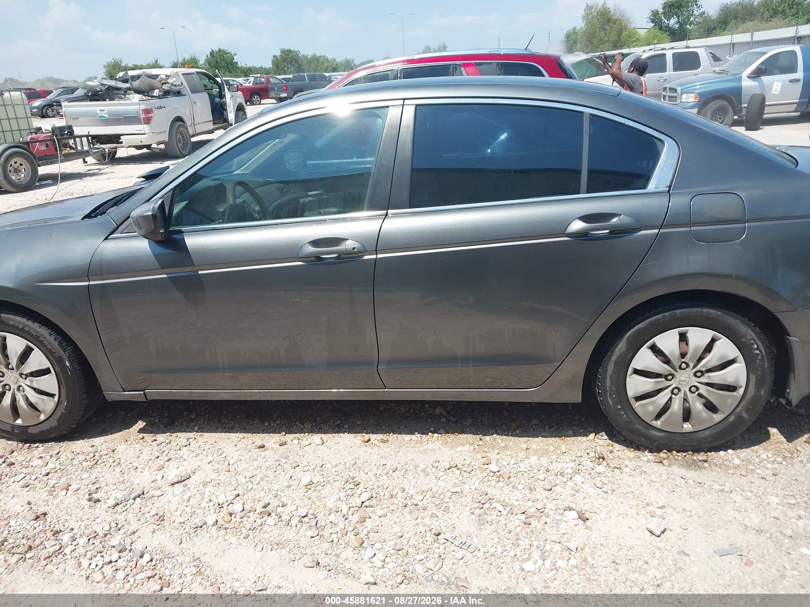 2012 Honda Accord 2.4 Lx Gray vin: 1HGCP2F35CA062192