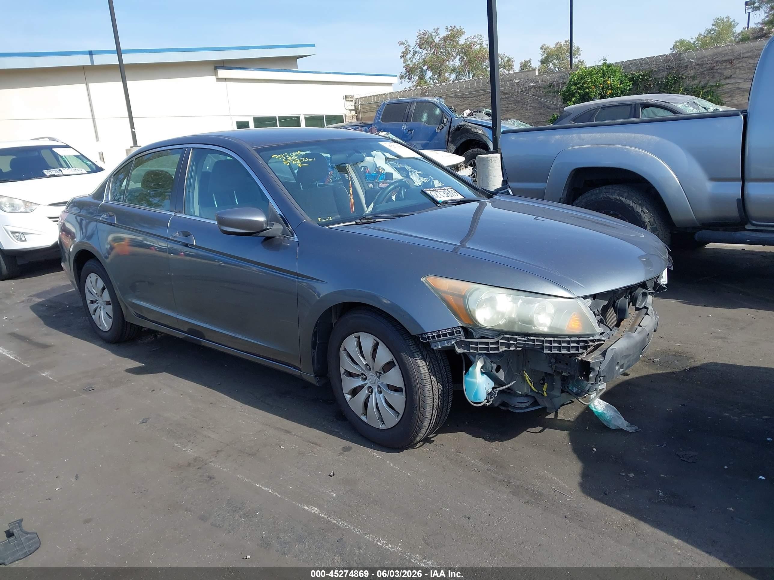 2012 Honda Accord 2.4 Lx Gray vin: 1HGCP2F35CA079302