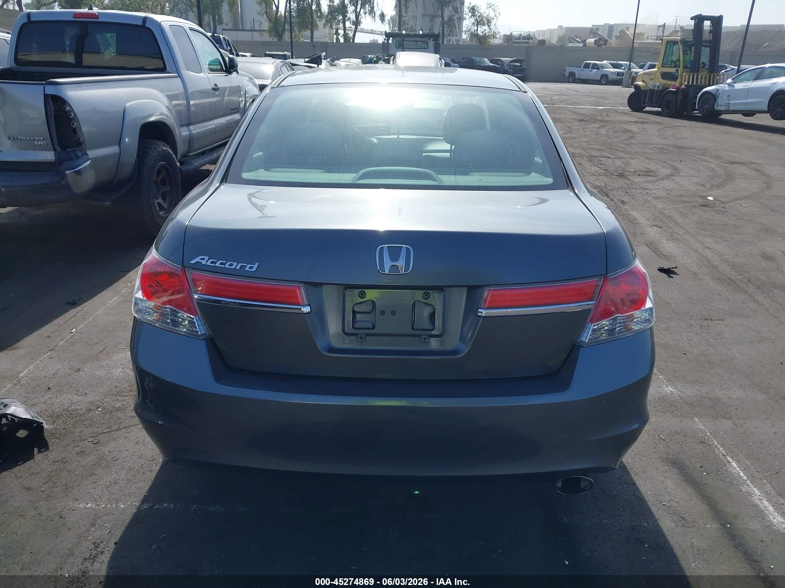 2012 Honda Accord 2.4 Lx Gray vin: 1HGCP2F35CA079302