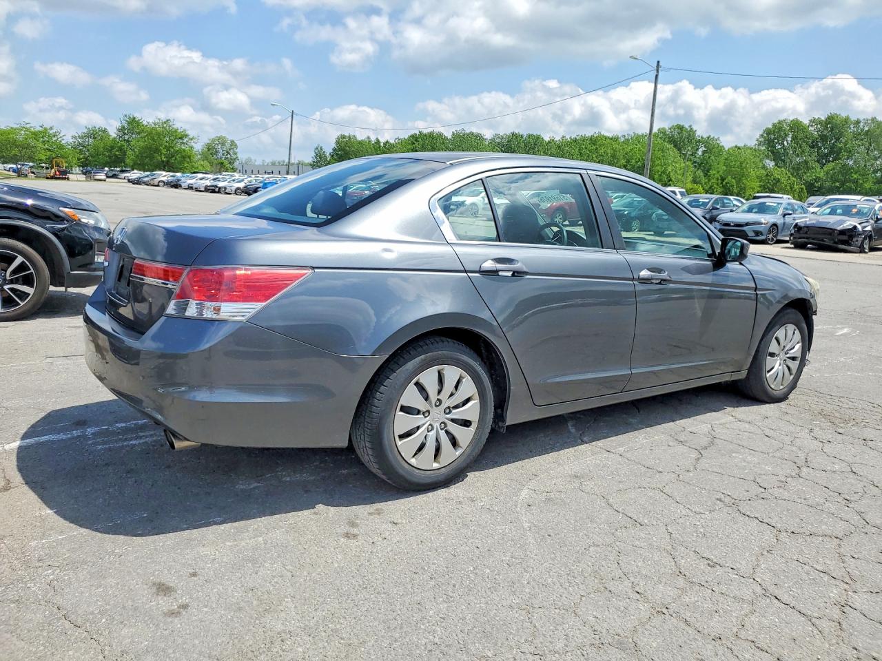 2012 Honda Accord Lx Gray vin: 1HGCP2F35CA122116