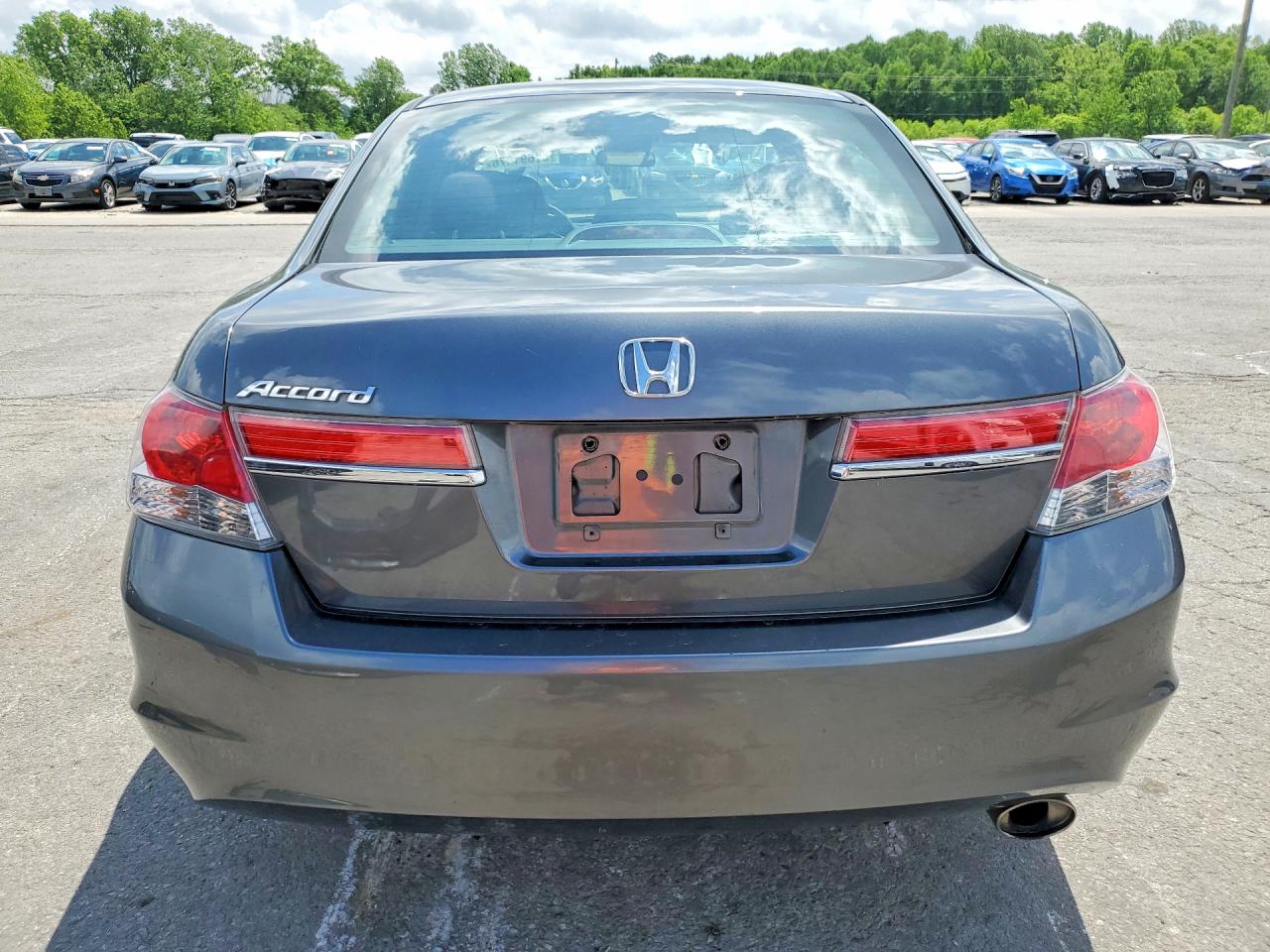 2012 Honda Accord Lx Gray vin: 1HGCP2F35CA122116