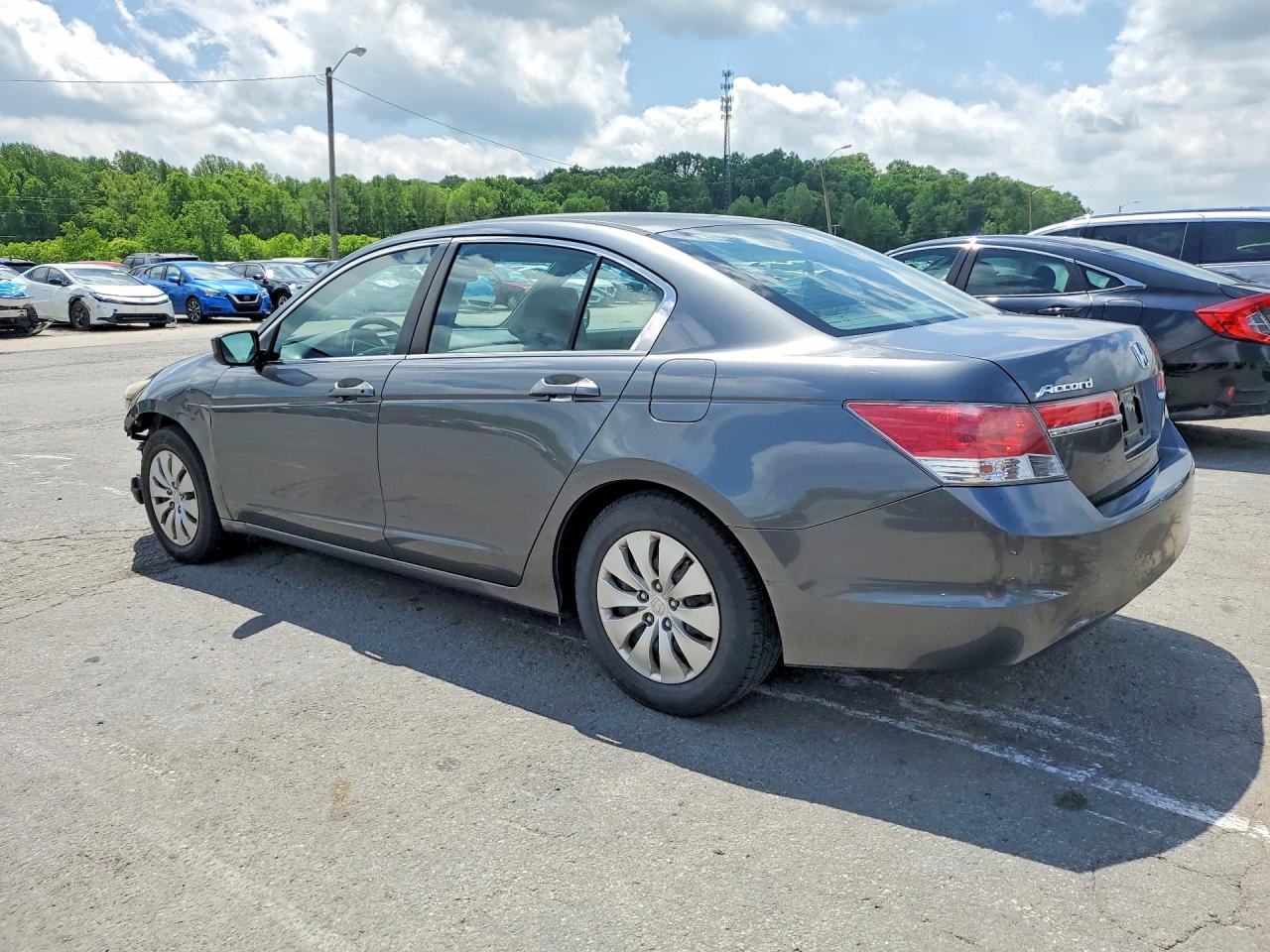 2012 Honda Accord Lx Gray vin: 1HGCP2F35CA122116