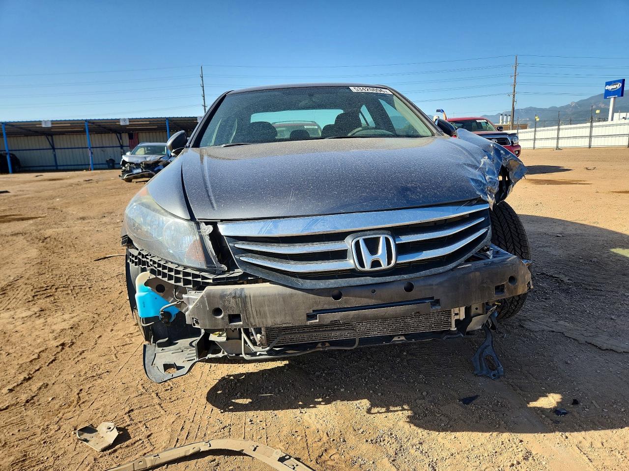 2012 Honda Accord Lx Gray vin: 1HGCP2F35CA128448