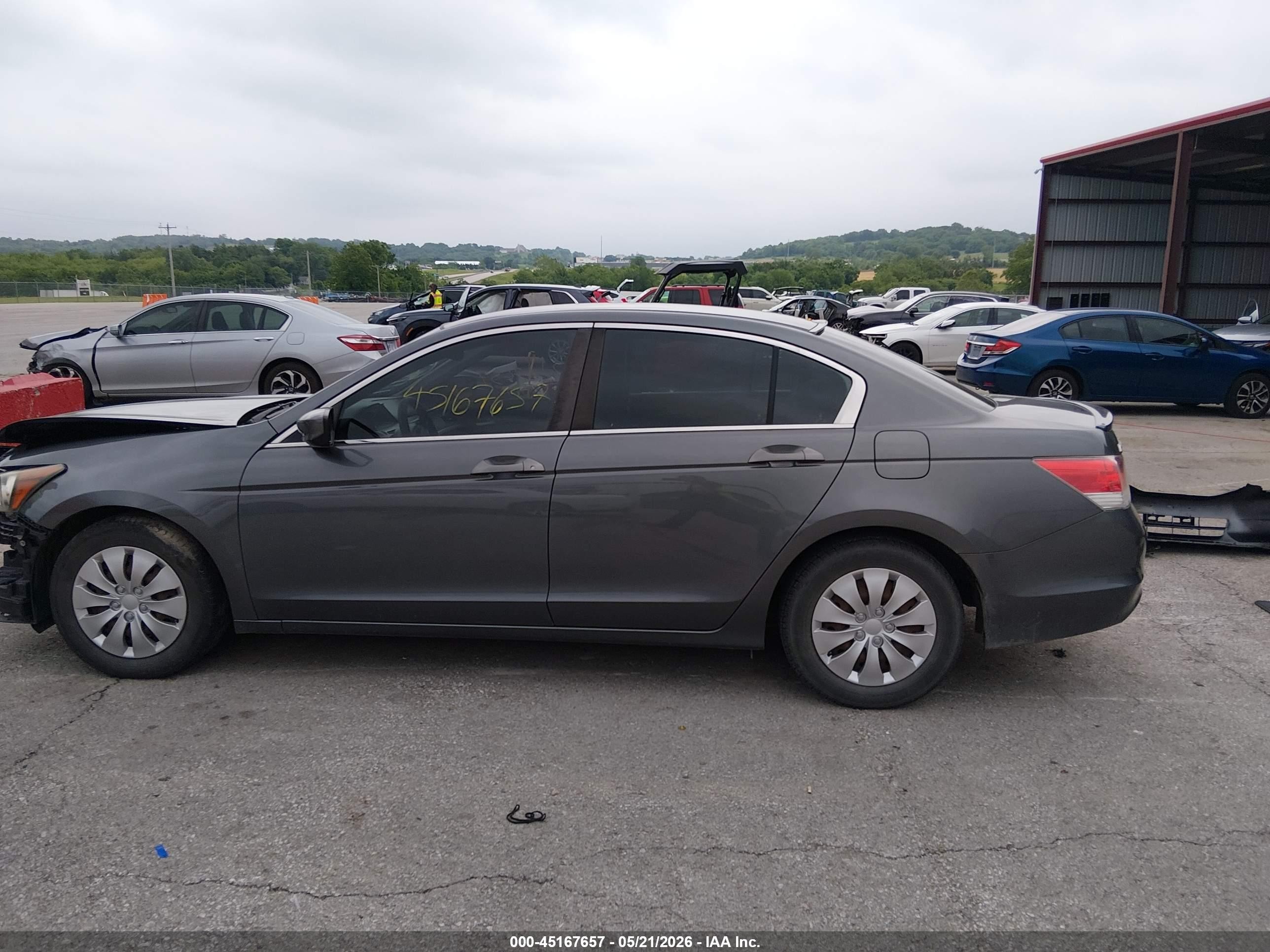 2012 Honda Accord 2.4 Lx Серый vin: 1HGCP2F35CA135268