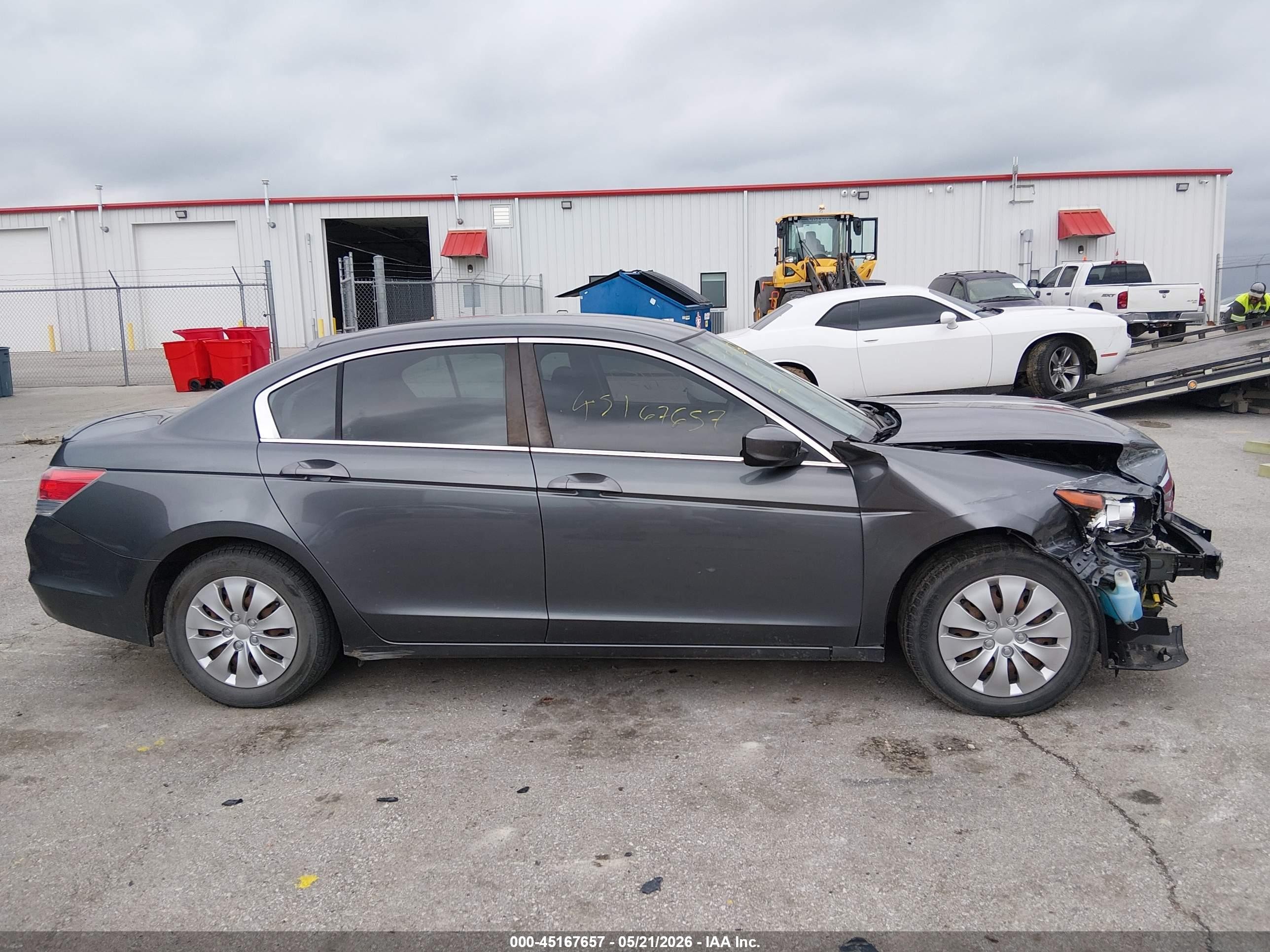 2012 Honda Accord 2.4 Lx Серый vin: 1HGCP2F35CA135268