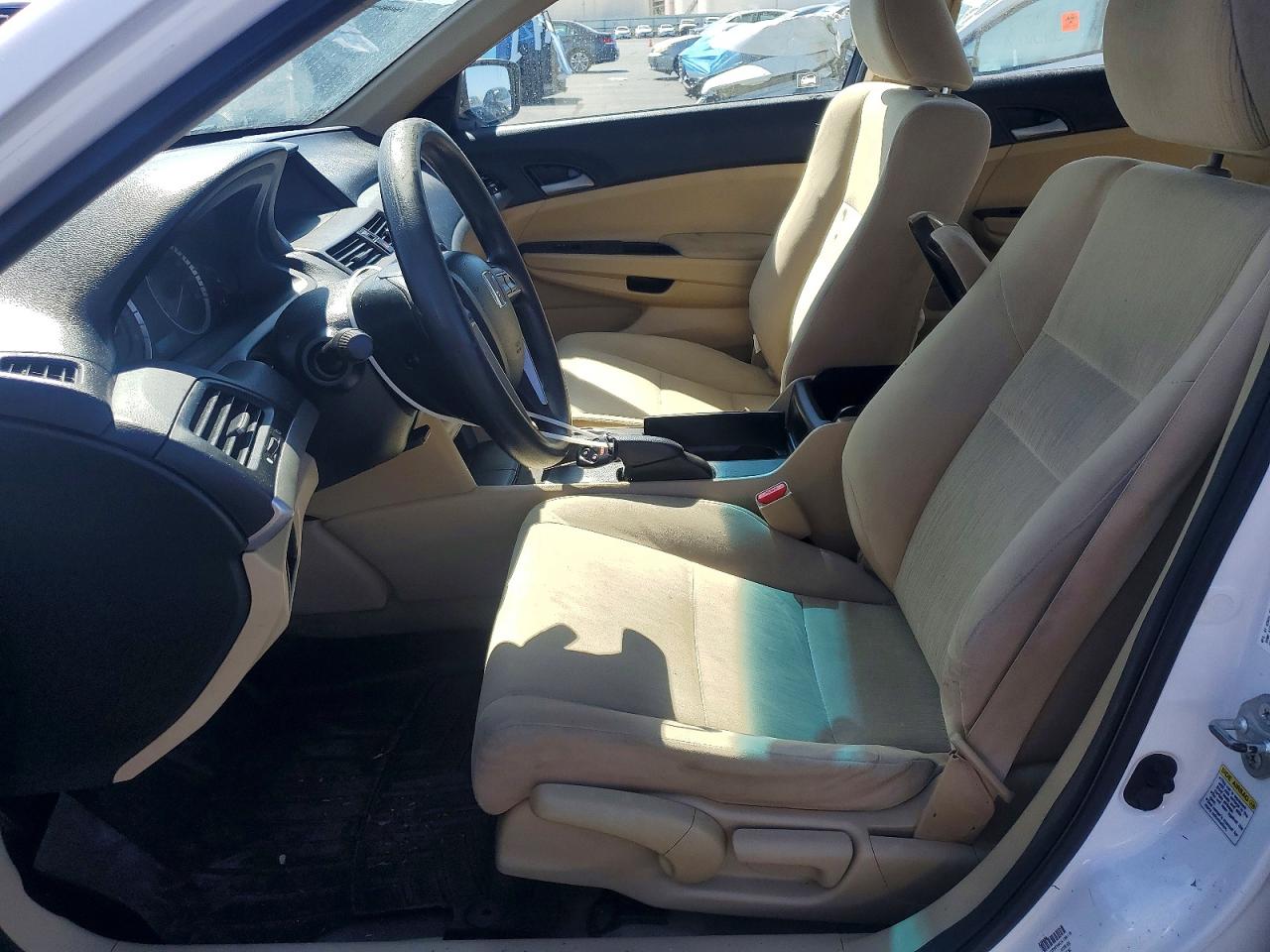 2012 Honda Accord Lx White vin: 1HGCP2F35CA139112