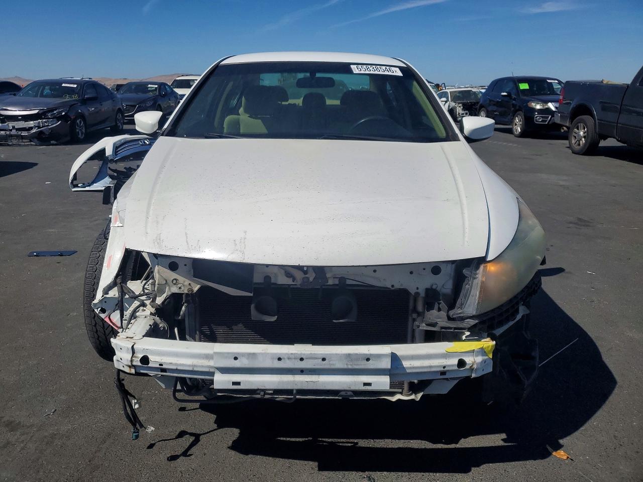 2012 Honda Accord Lx White vin: 1HGCP2F35CA139112