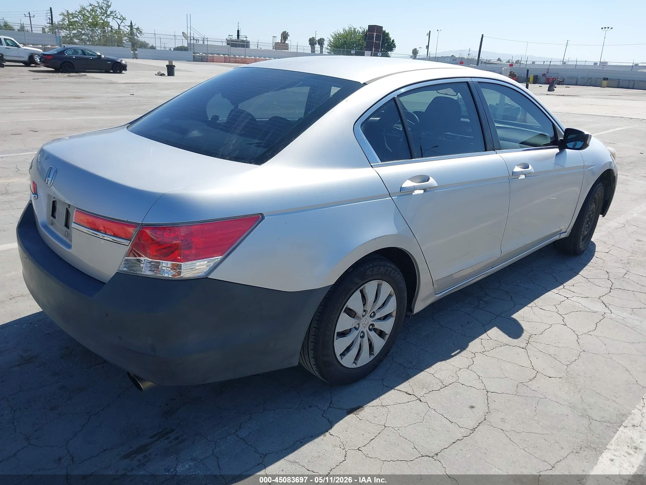 2012 Honda Accord 2.4 Lx Silver vin: 1HGCP2F35CA141104