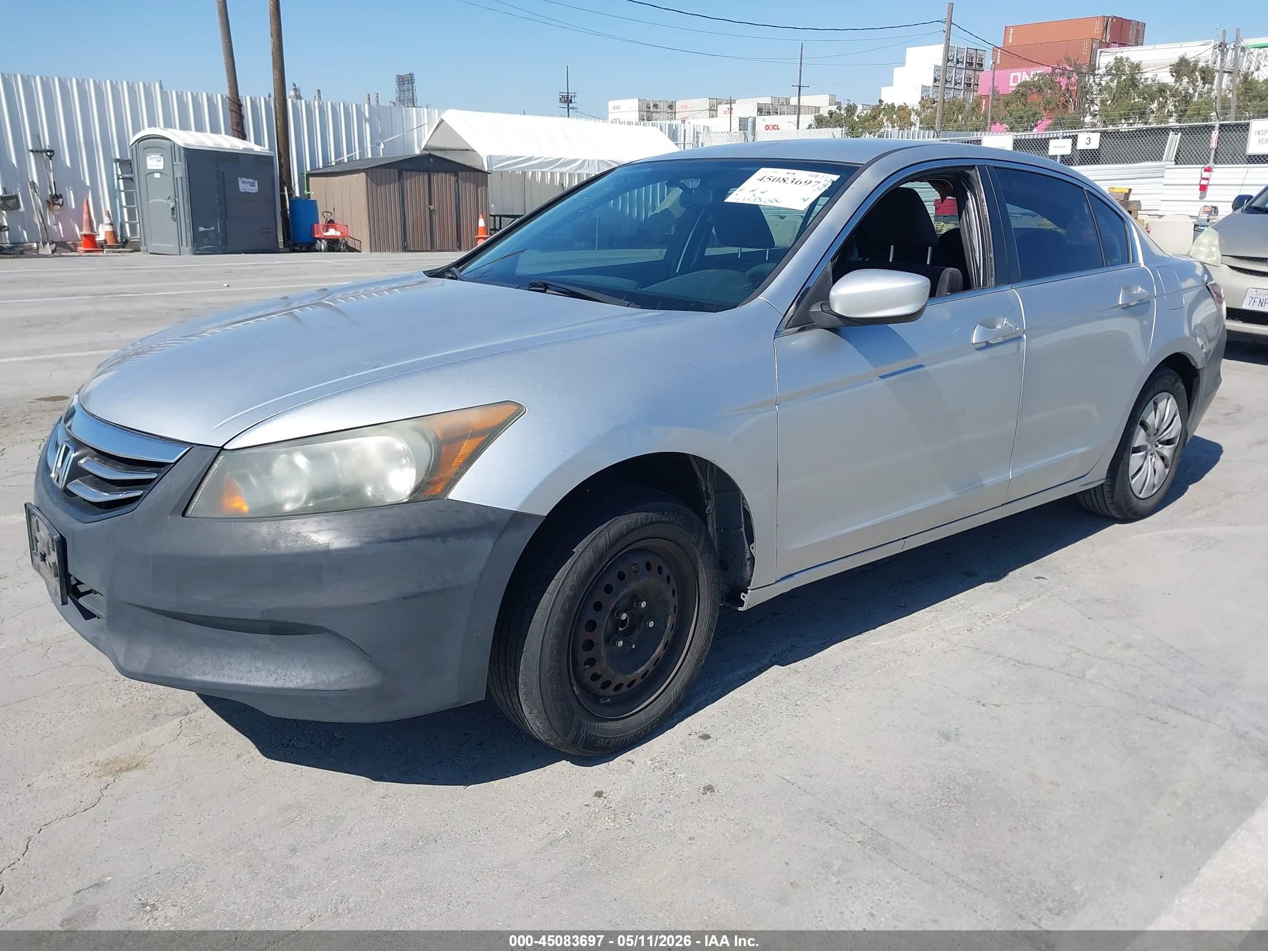 2012 Honda Accord 2.4 Lx Silver vin: 1HGCP2F35CA141104