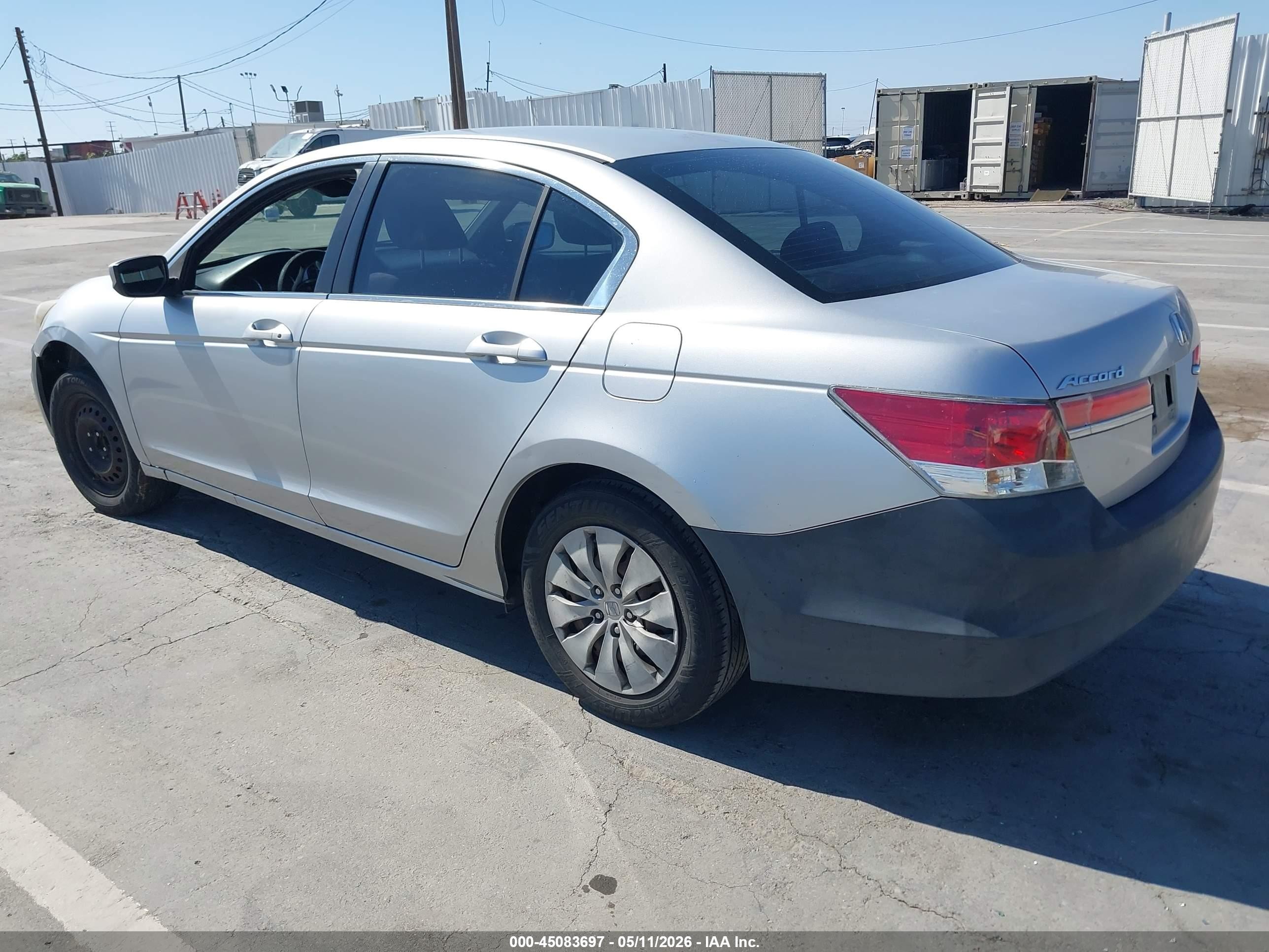 2012 Honda Accord 2.4 Lx Silver vin: 1HGCP2F35CA141104