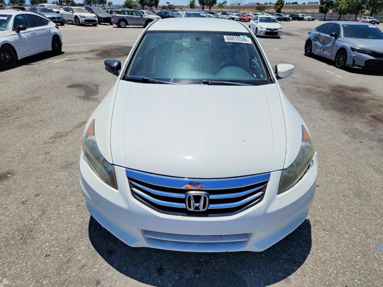2012 Honda Accord Lx White vin: 1HGCP2F35CA149882