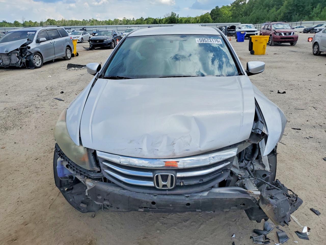2012 Honda Accord Lx Серебряный vin: 1HGCP2F35CA158825