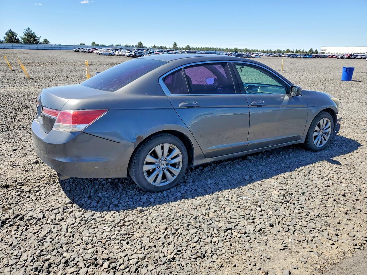 2012 Honda Accord Lx Gray vin: 1HGCP2F35CA160624