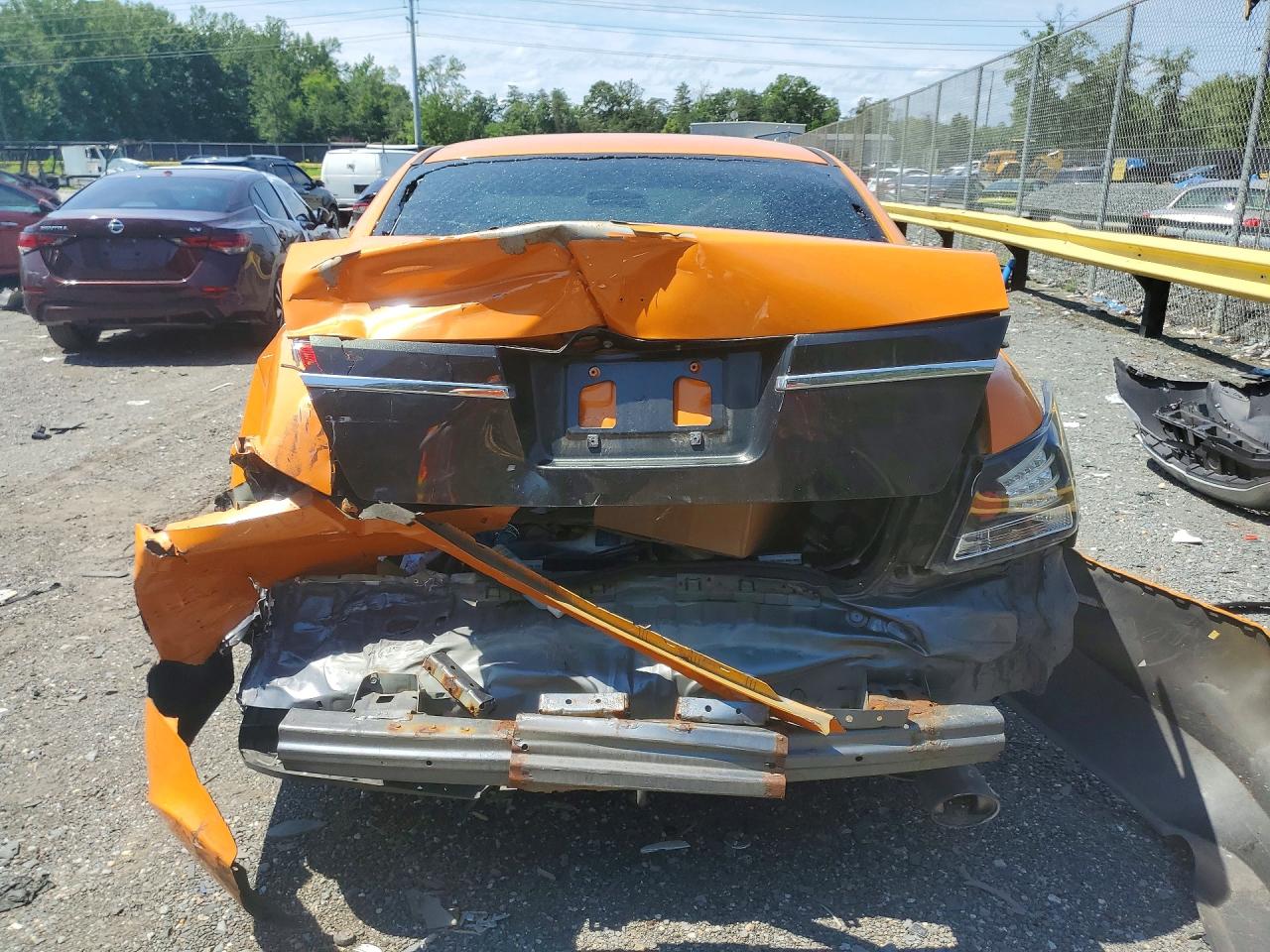 2012 Honda Accord Lx Orange vin: 1HGCP2F35CA167900