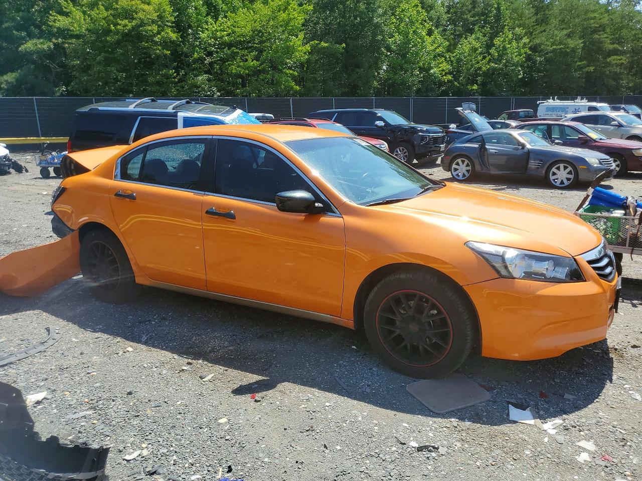 2012 Honda Accord Lx Orange vin: 1HGCP2F35CA167900