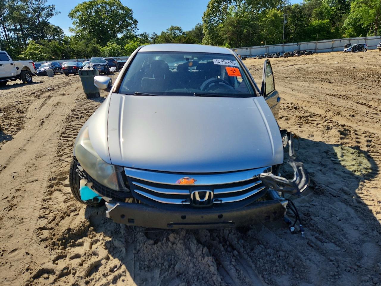 2012 Honda Accord Lx Серебряный vin: 1HGCP2F35CA170117
