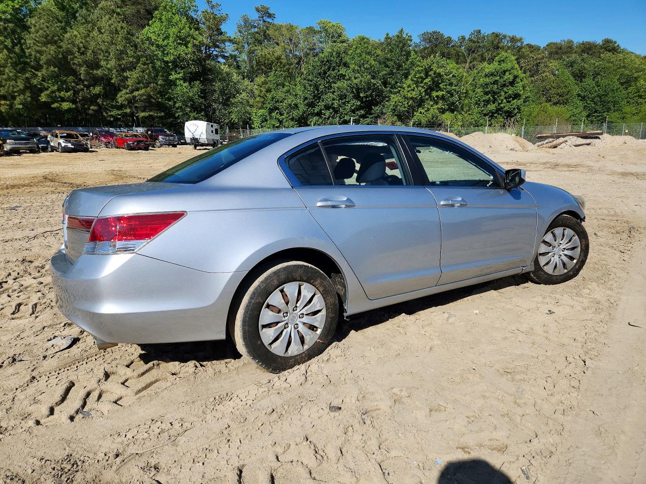 2012 Honda Accord Lx Серебряный vin: 1HGCP2F35CA170117