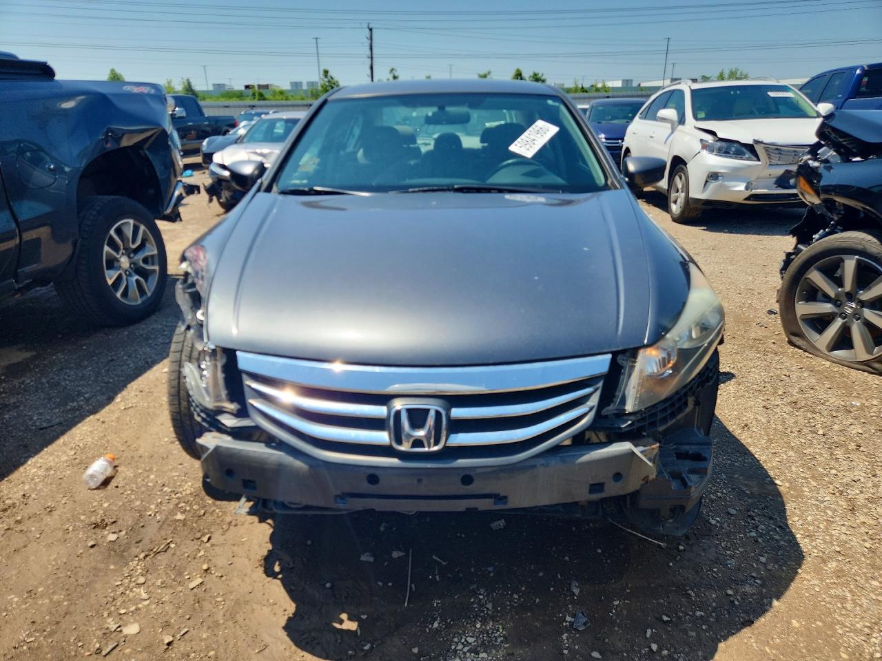2012 Honda Accord Lx Gray vin: 1HGCP2F35CA172014