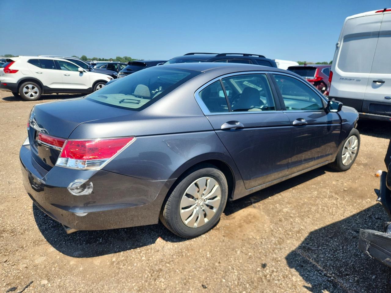 2012 Honda Accord Lx Gray vin: 1HGCP2F35CA172014