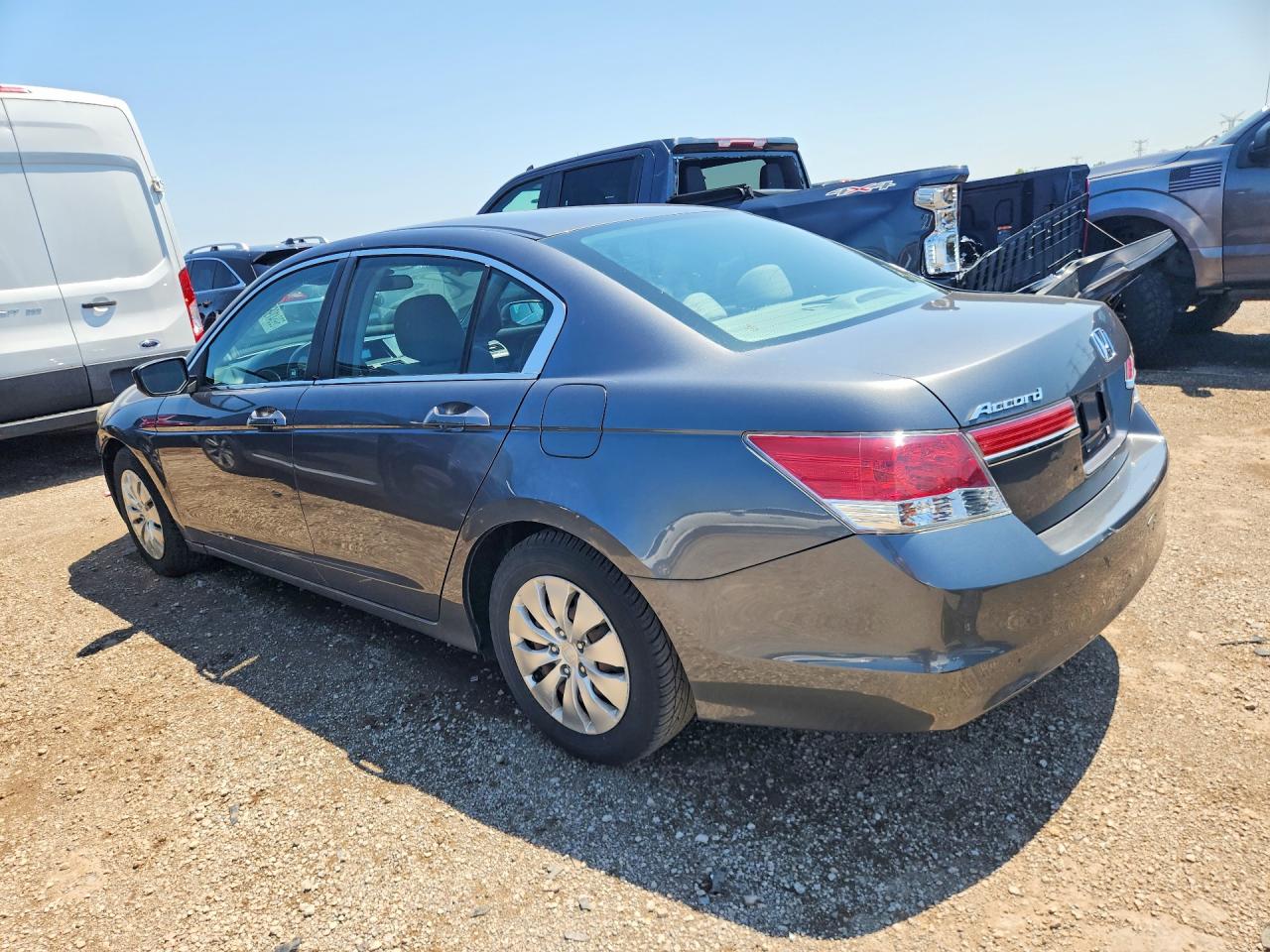 2012 Honda Accord Lx Gray vin: 1HGCP2F35CA172014