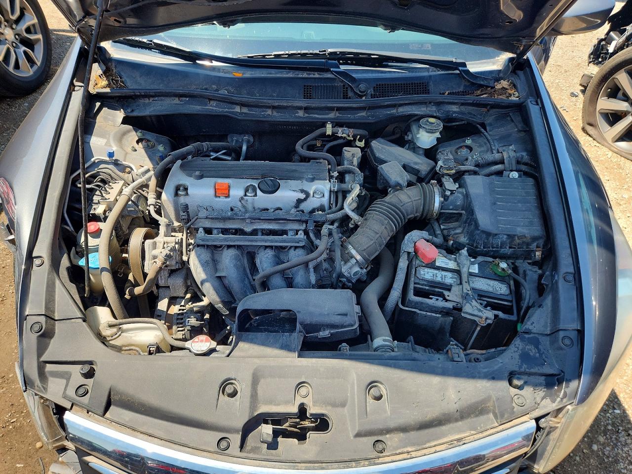 2012 Honda Accord Lx Gray vin: 1HGCP2F35CA172014