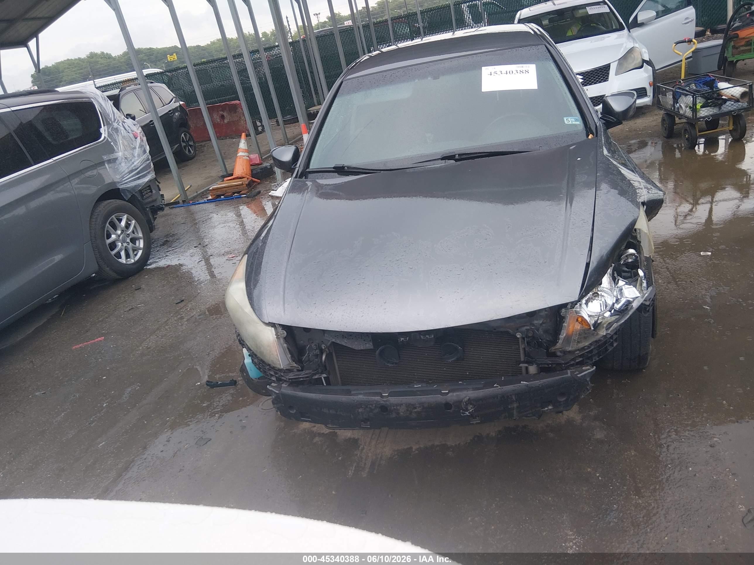 2012 Honda Accord 2.4 Lx Gray vin: 1HGCP2F35CA183885