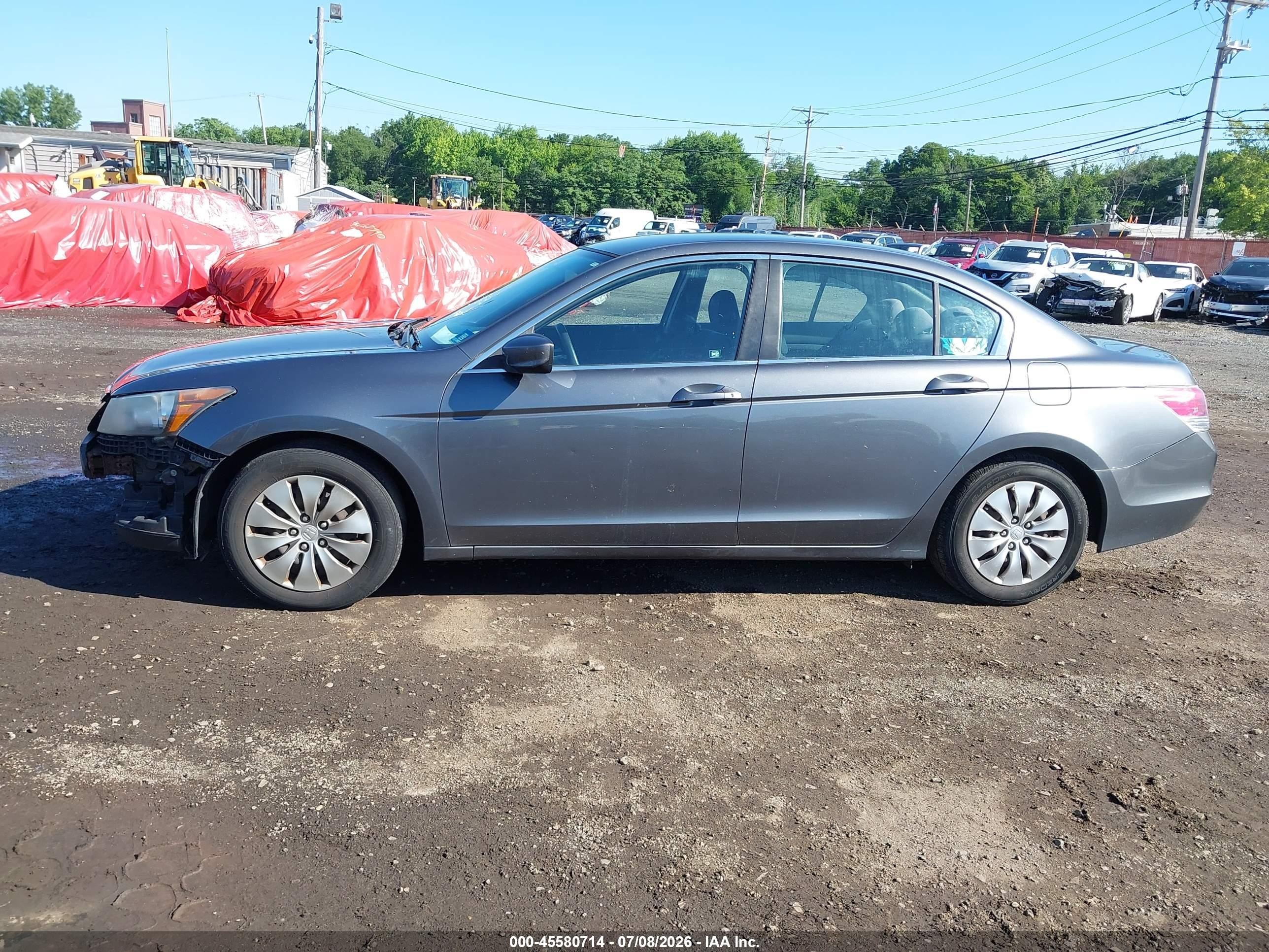 2012 Honda Accord Sdn Lx Gray vin: 1HGCP2F35CA185037
