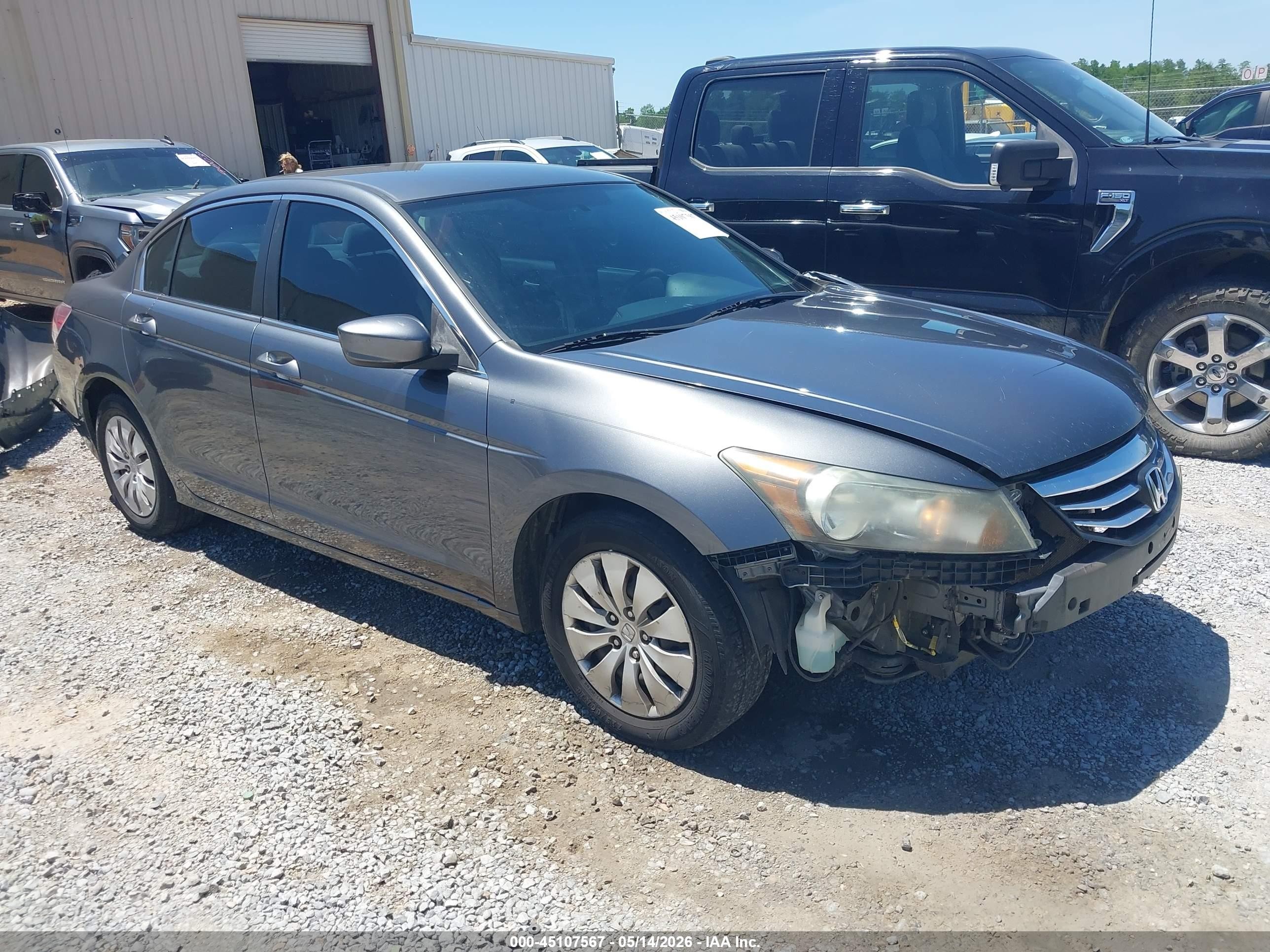 2012 Honda Accord 2.4 Lx Серый vin: 1HGCP2F35CA188164