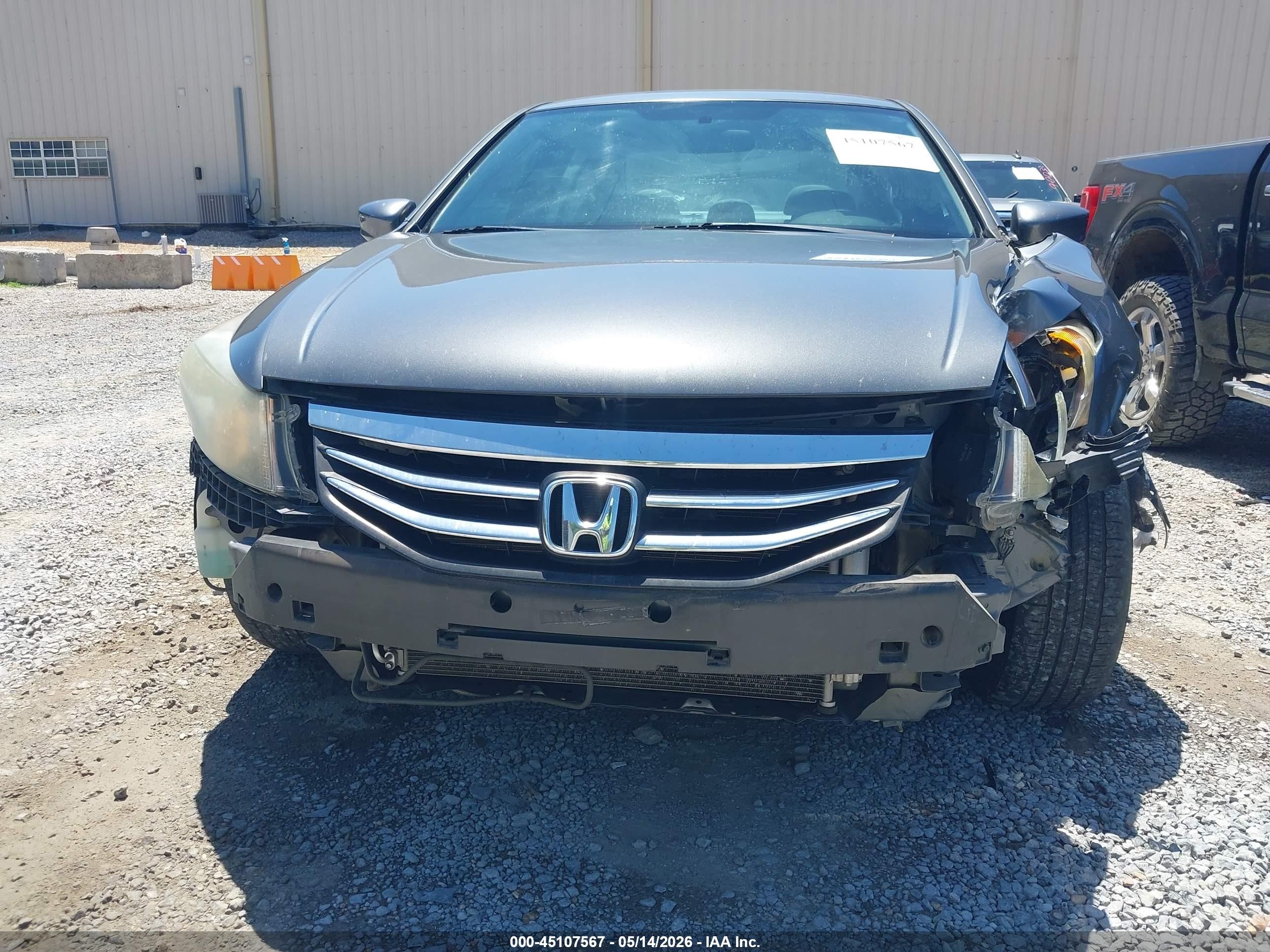 2012 Honda Accord 2.4 Lx Серый vin: 1HGCP2F35CA188164