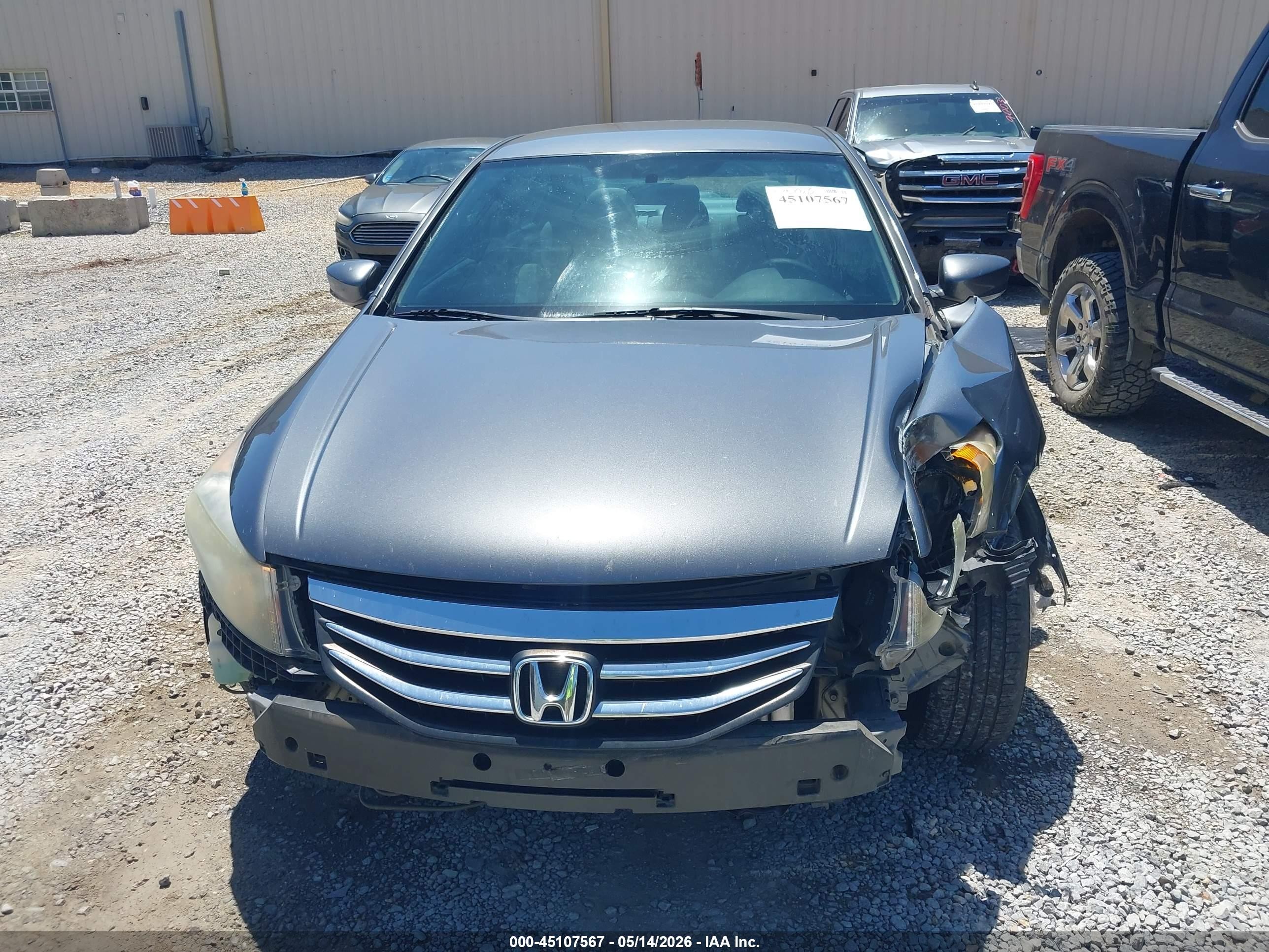 2012 Honda Accord 2.4 Lx Серый vin: 1HGCP2F35CA188164