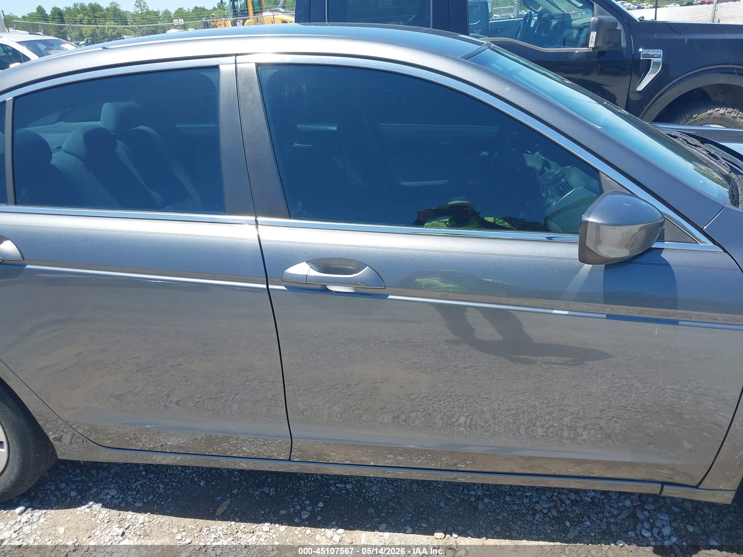 2012 Honda Accord 2.4 Lx Серый vin: 1HGCP2F35CA188164