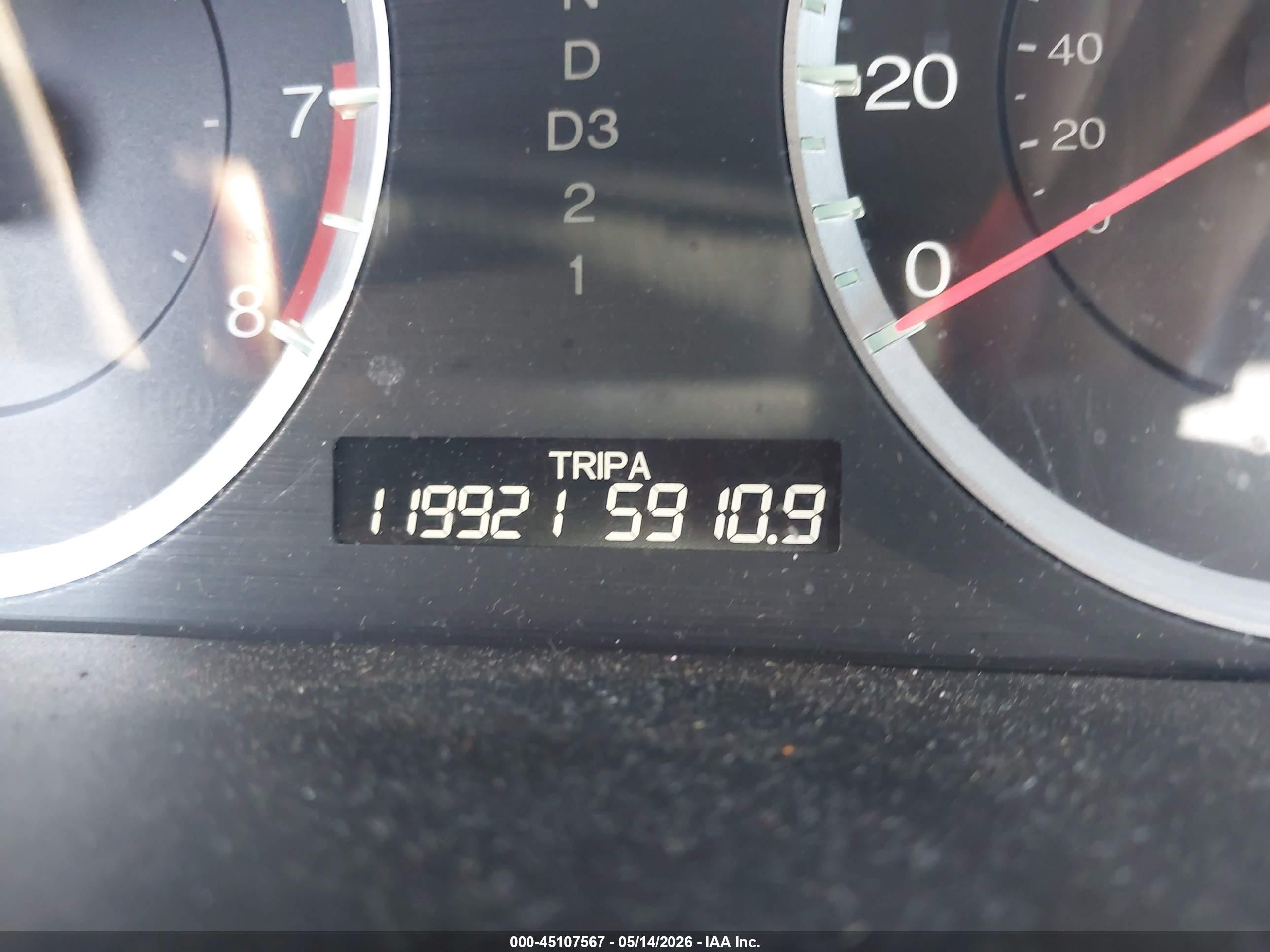 2012 Honda Accord 2.4 Lx Серый vin: 1HGCP2F35CA188164
