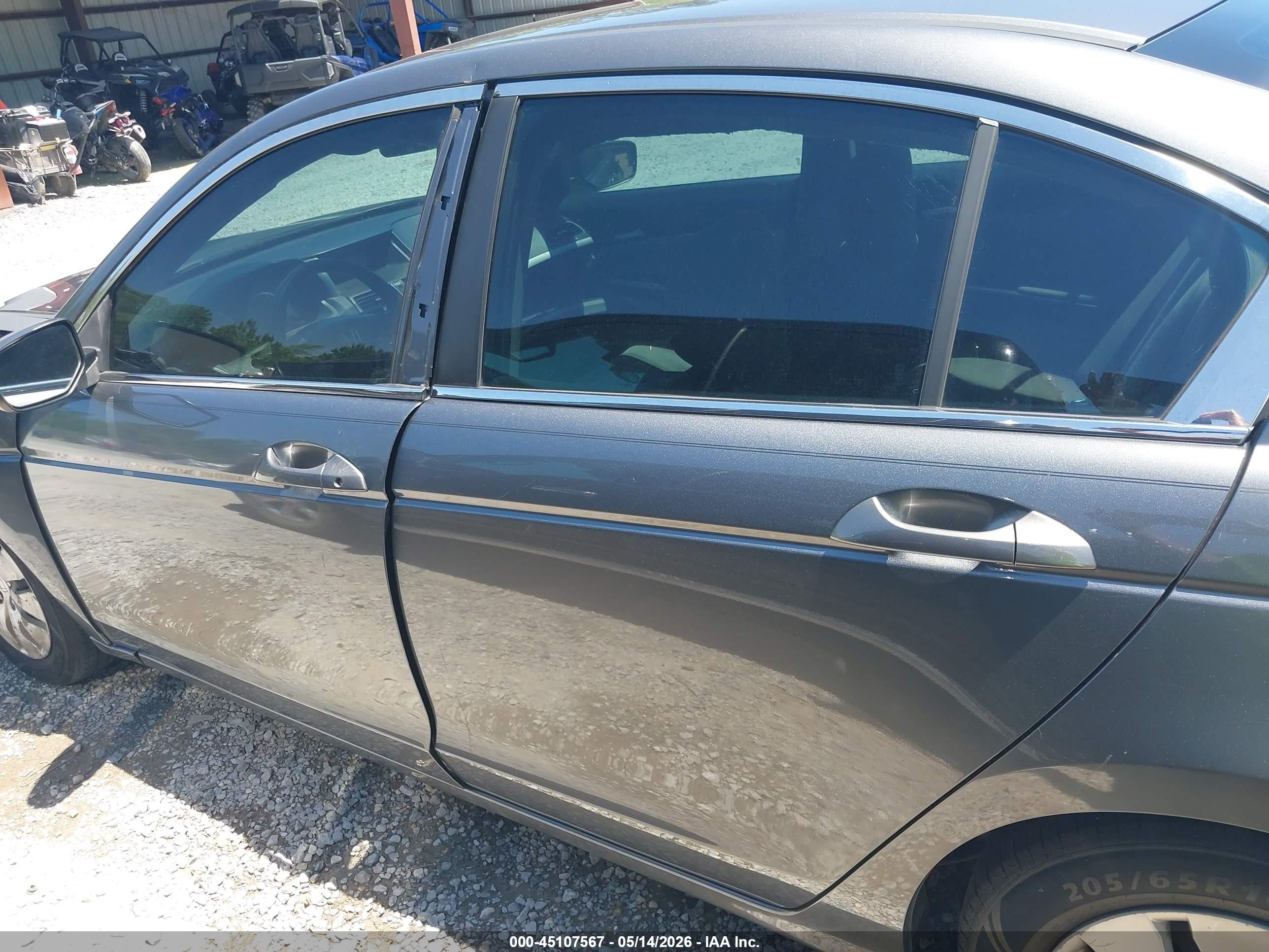 2012 Honda Accord 2.4 Lx Серый vin: 1HGCP2F35CA188164
