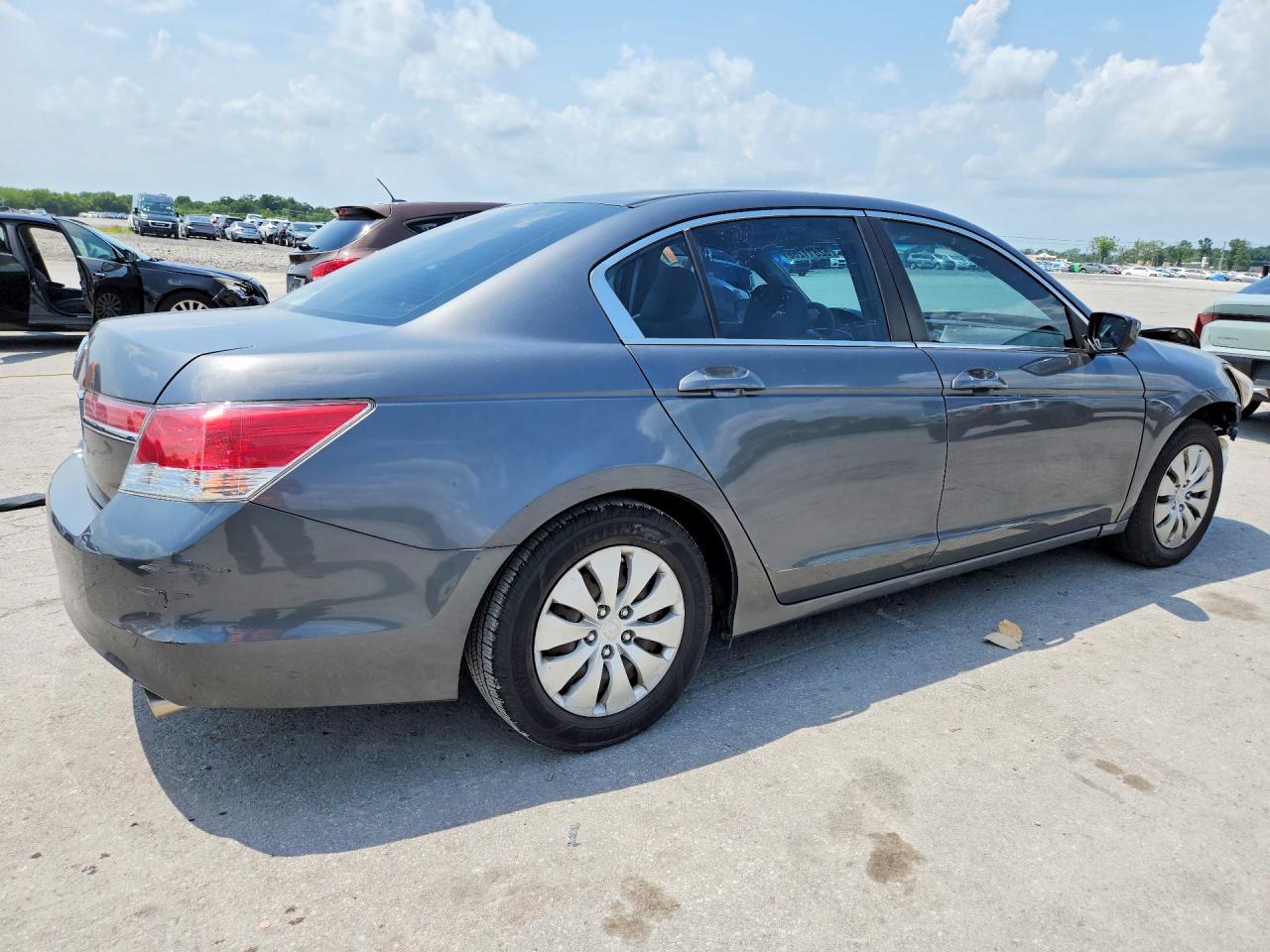 2012 Honda Accord Lx Gray vin: 1HGCP2F35CA199827