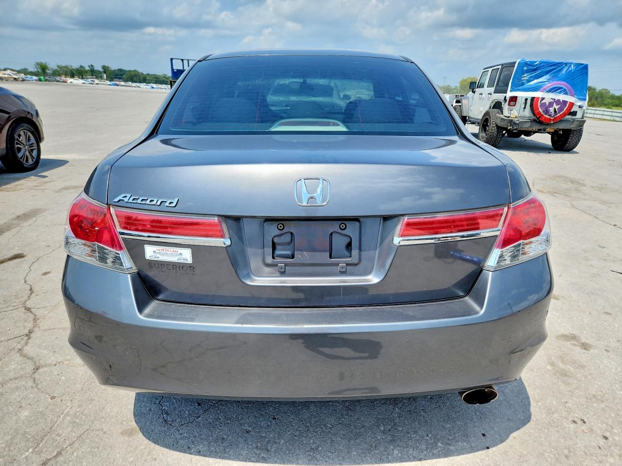2012 Honda Accord Lx Gray vin: 1HGCP2F35CA199827