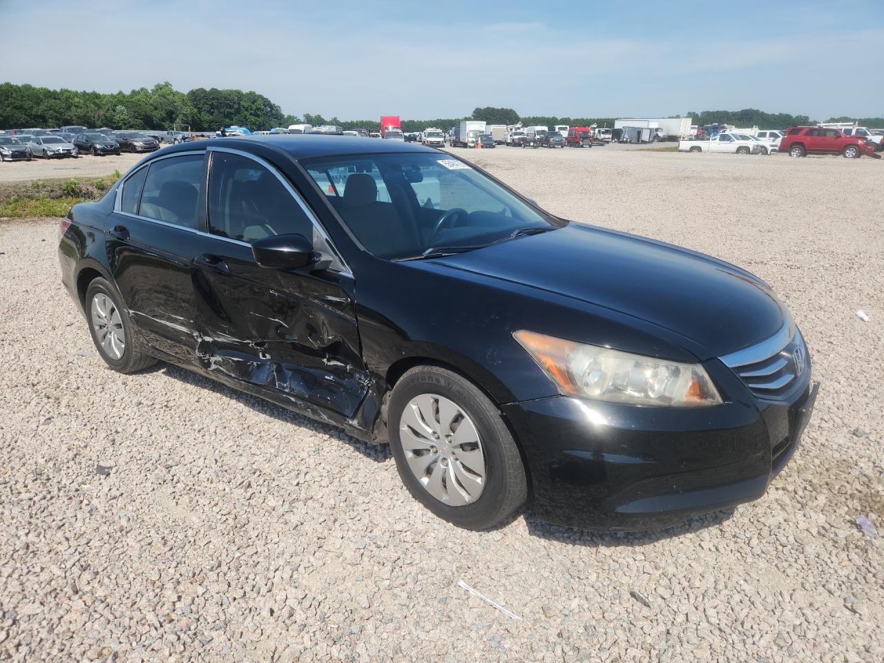 2012 Honda Accord Lx Черный vin: 1HGCP2F35CA207408