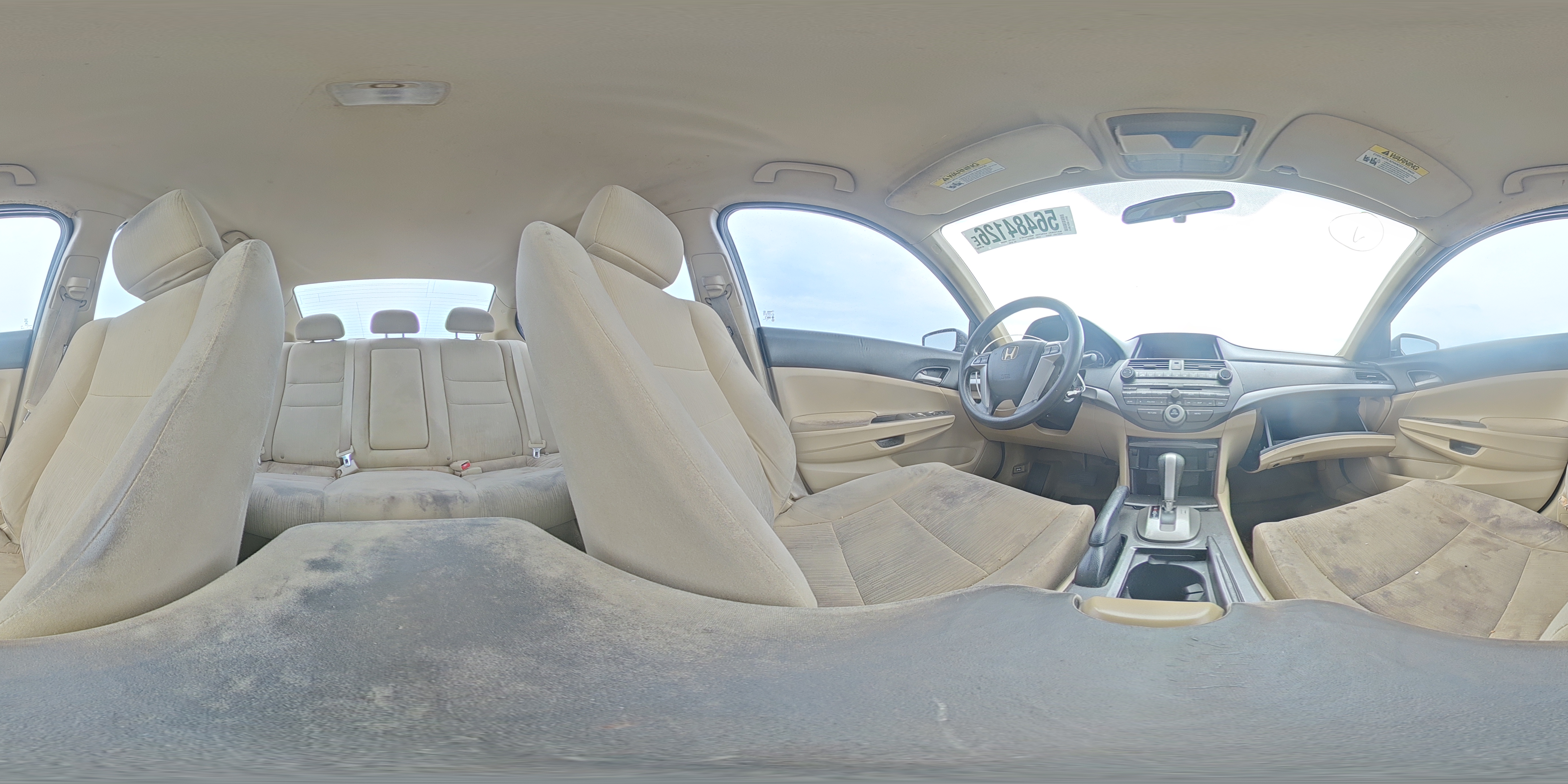2012 Honda Accord Lx Черный vin: 1HGCP2F35CA207408