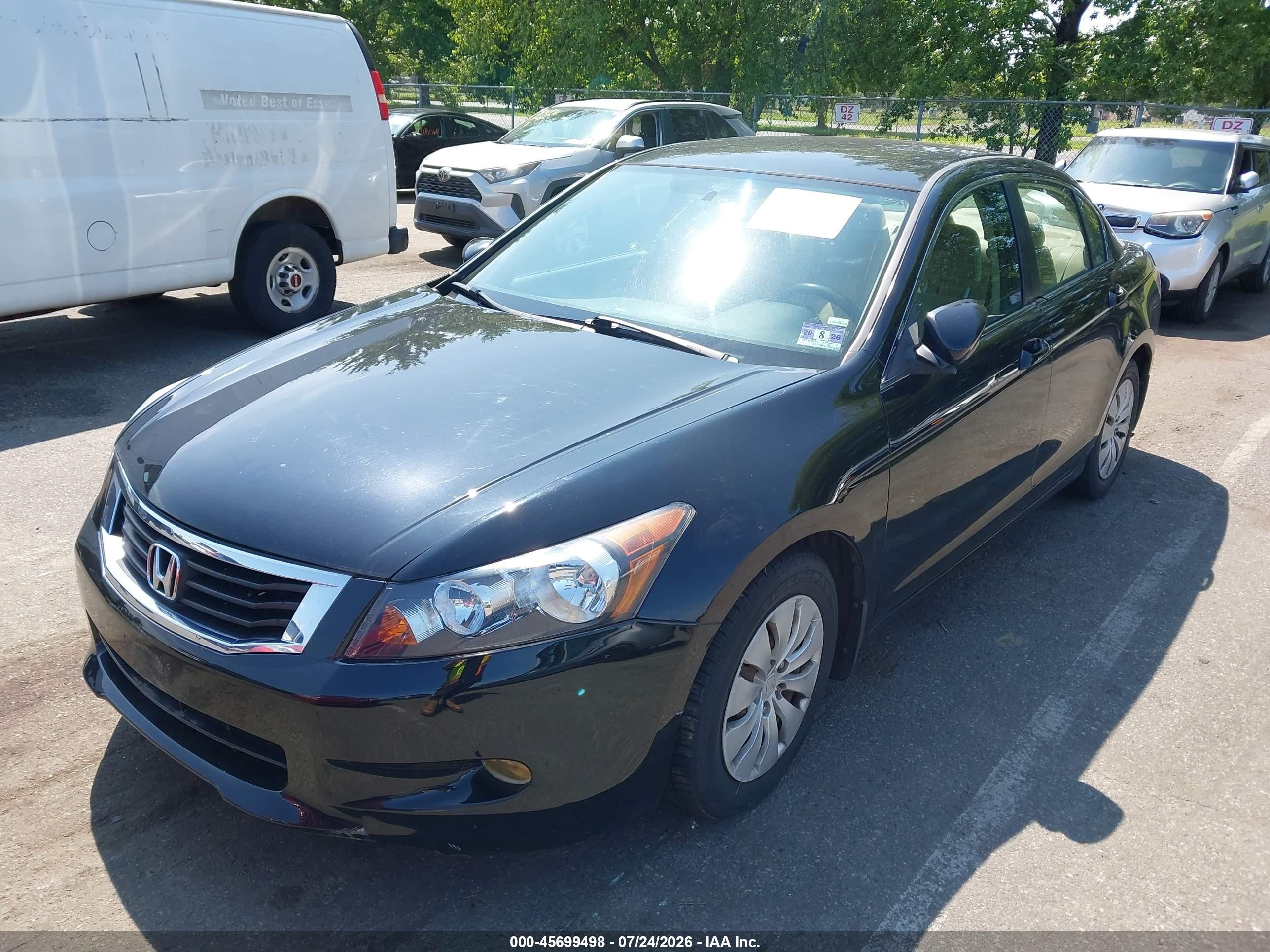 2012 Honda Accord Sdn Lx Black vin: 1HGCP2F35CA211894