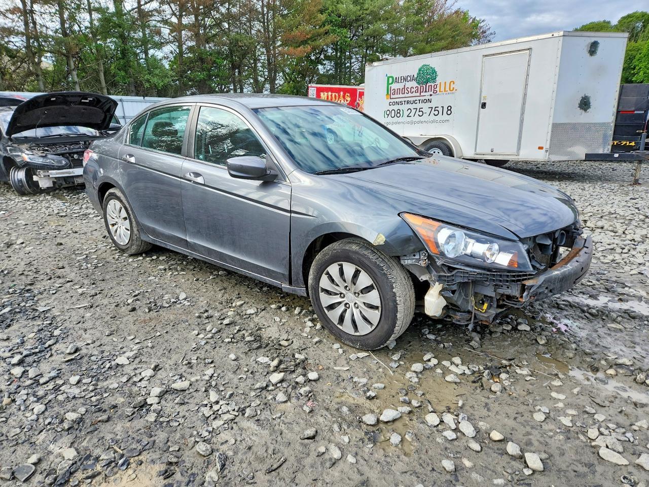 2012 Honda Accord Lx Charcoal vin: 1HGCP2F35CA229411