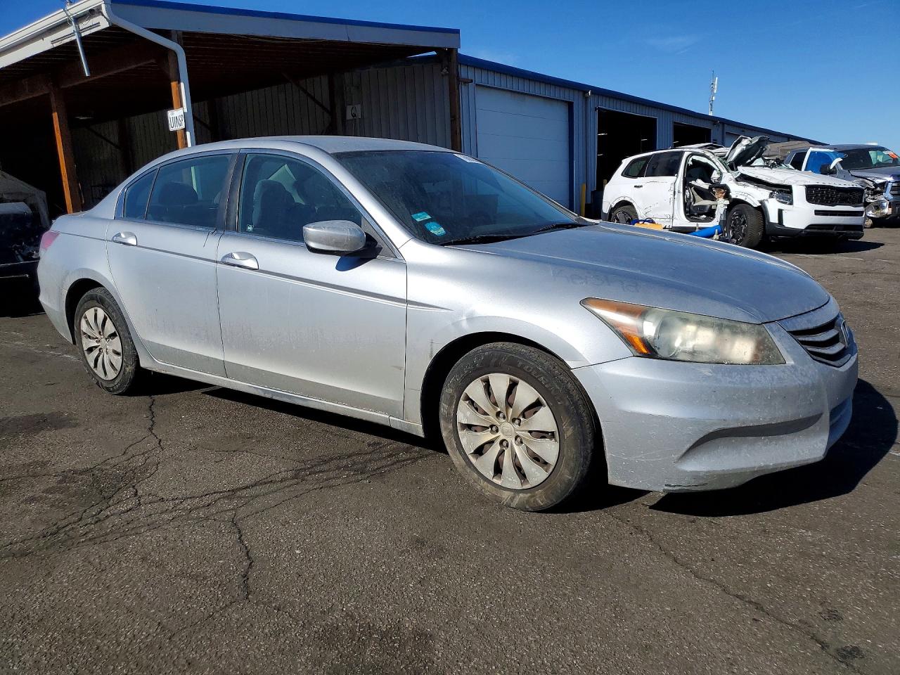 2012 Honda Accord Lx Silver vin: 1HGCP2F35CA233460