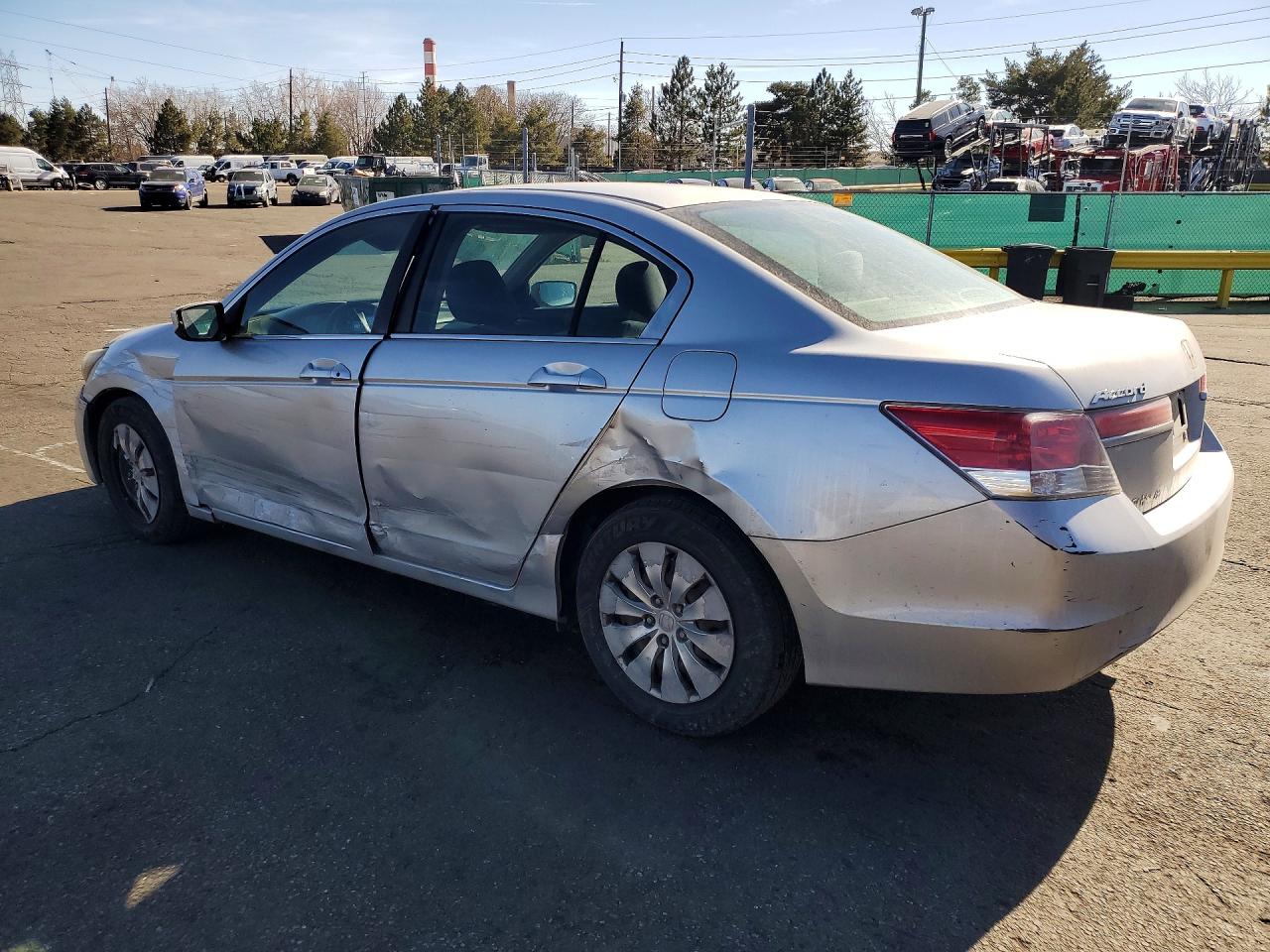 2012 Honda Accord Lx Silver vin: 1HGCP2F35CA233460
